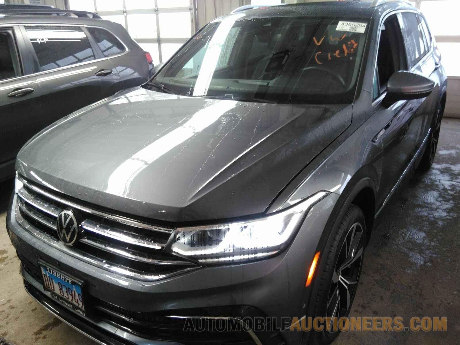 3VV4B7AX7NM166389 Volkswagen Tiguan 2022