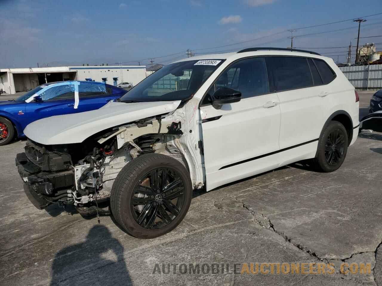 3VVCB7AX7NM077790 VOLKSWAGEN TIGUAN 2022