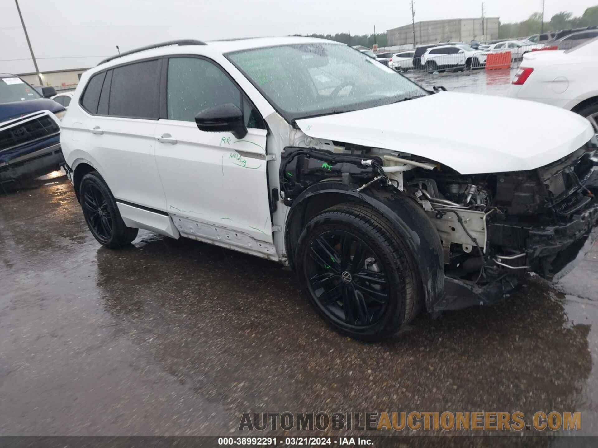 3VVCB7AX7NM107550 VOLKSWAGEN TIGUAN 2022