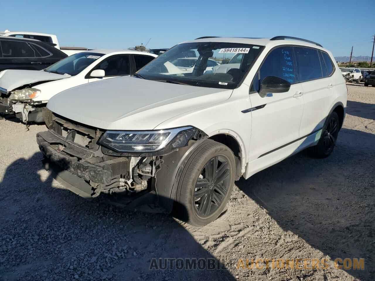 3VVCB7AXXNM161134 VOLKSWAGEN TIGUAN 2022