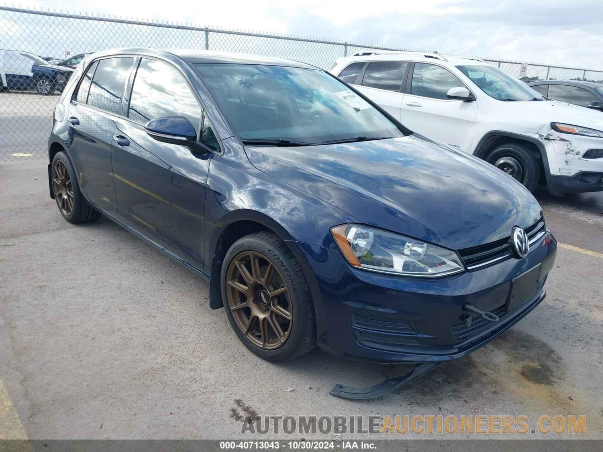 3VW117AU0GM039946 VOLKSWAGEN GOLF 2016