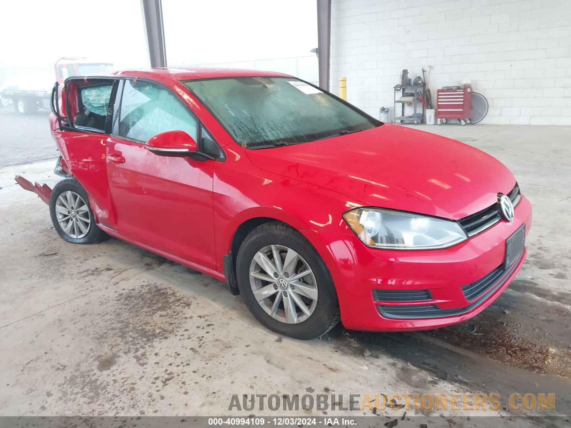 3VW117AU8HM030896 VOLKSWAGEN GOLF 2017