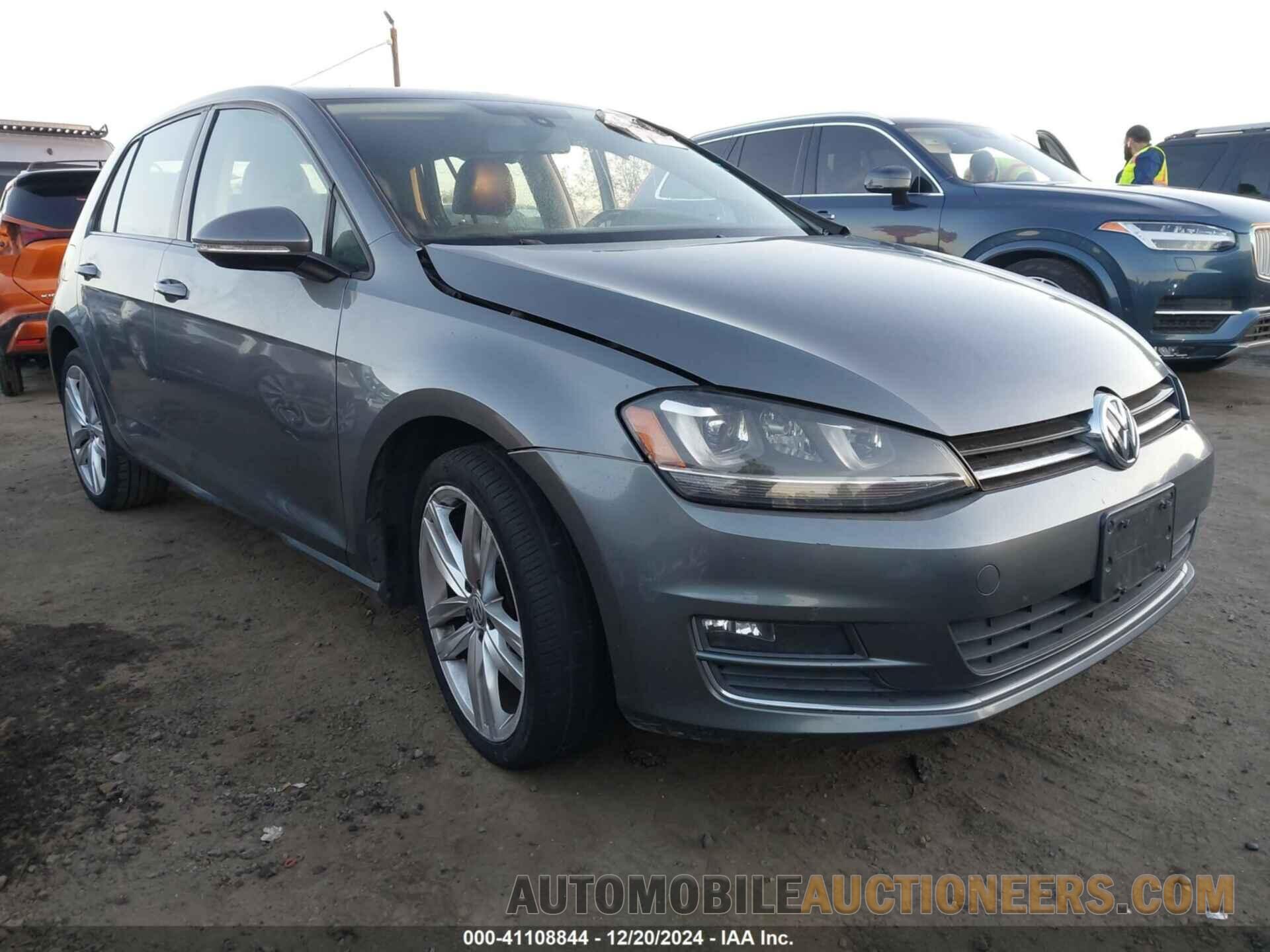 3VW217AU0FM005038 VOLKSWAGEN GOLF 2015