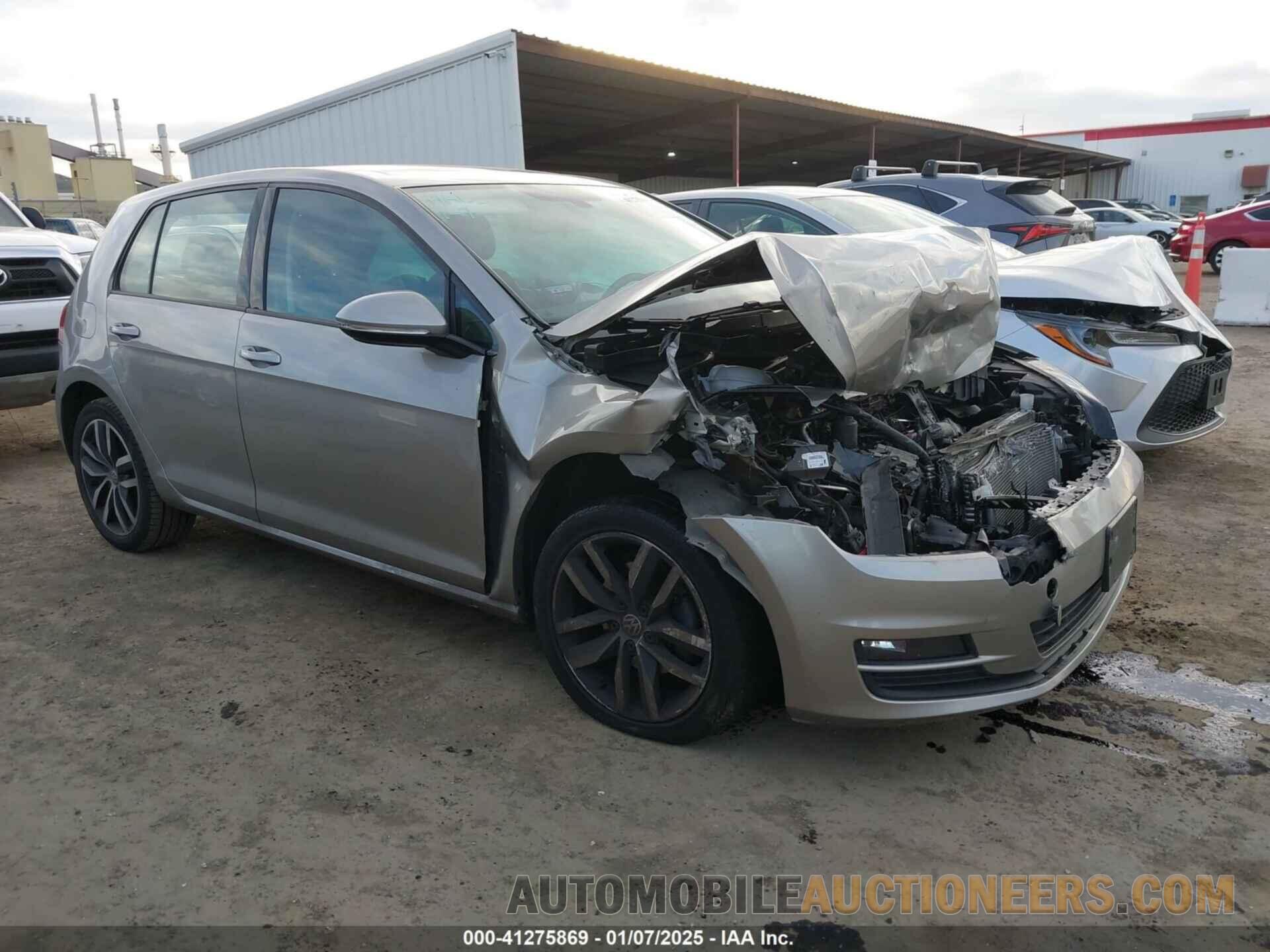 3VW217AU0HM072208 VOLKSWAGEN GOLF 2017