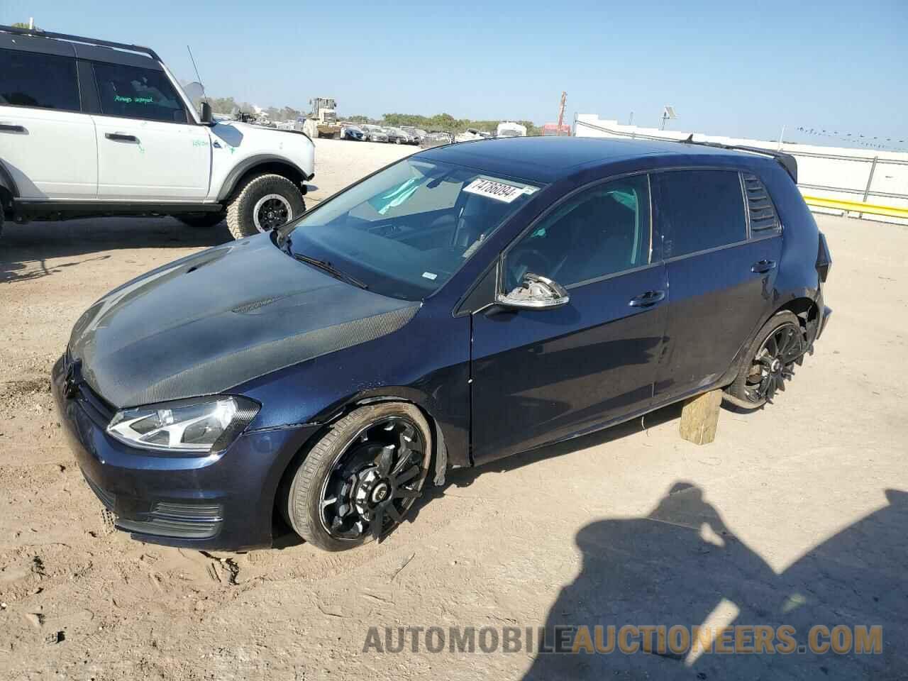 3VW217AU1HM010994 VOLKSWAGEN GOLF 2017