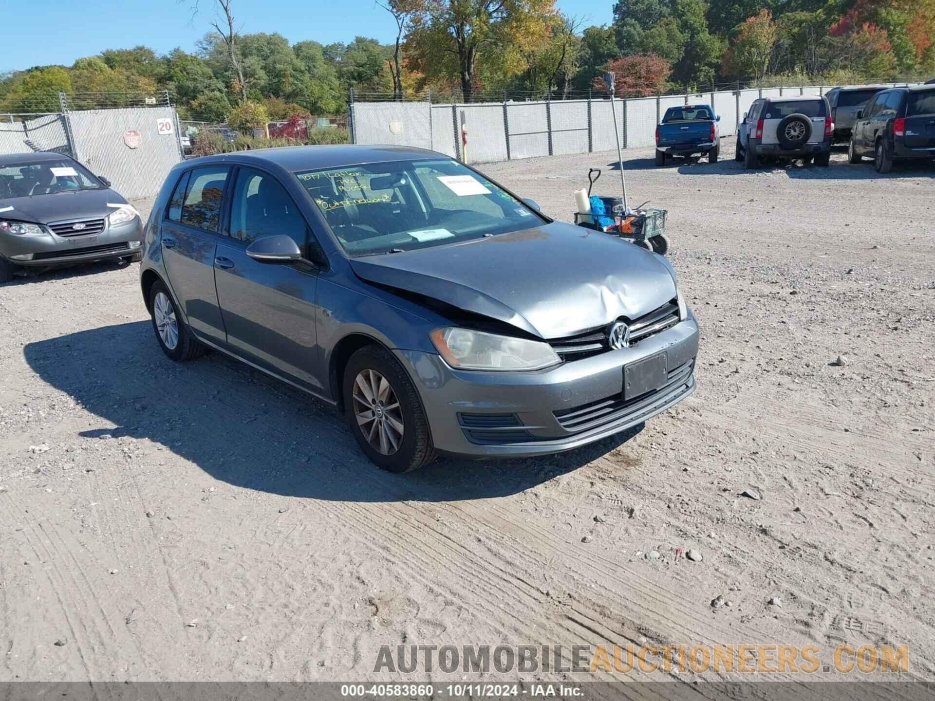 3VW217AU2FM008331 VOLKSWAGEN GOLF 2015