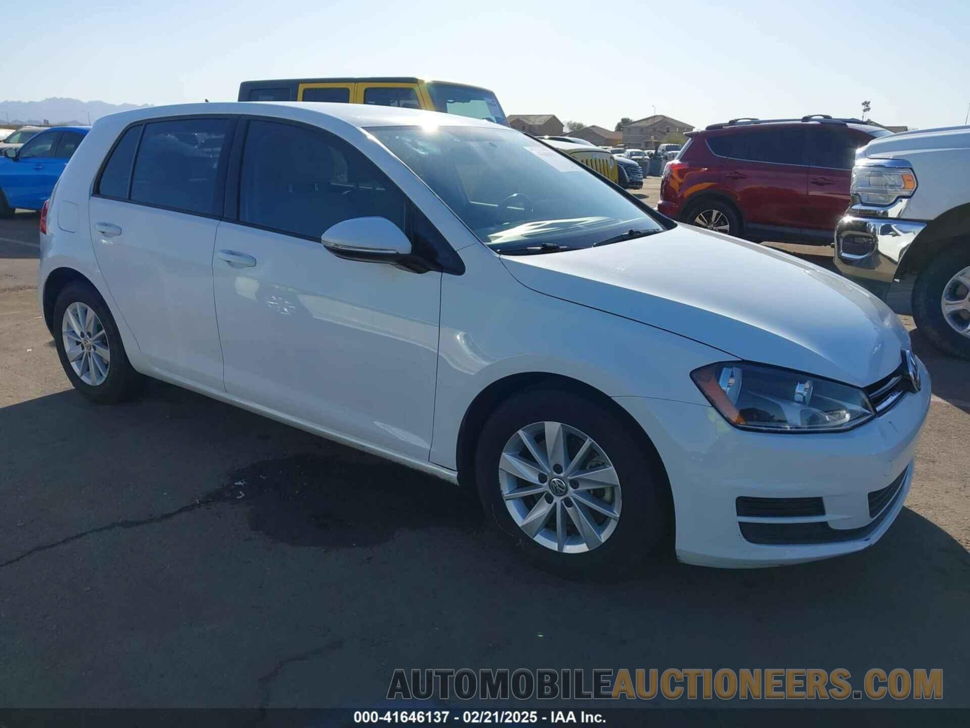 3VW217AU2GM035353 VOLKSWAGEN GOLF 2016