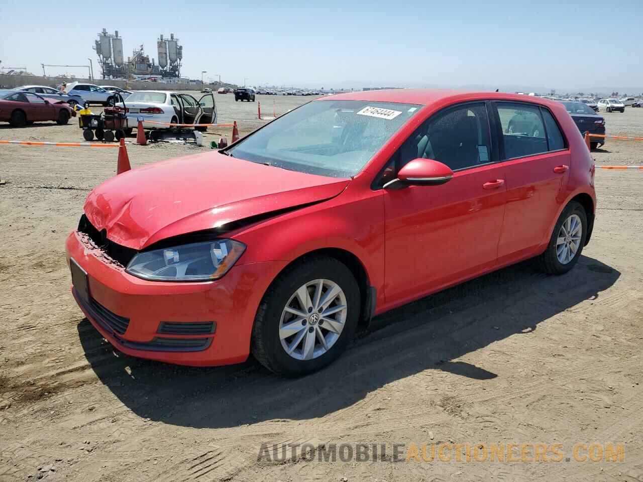 3VW217AU3FM015367 VOLKSWAGEN GOLF 2015