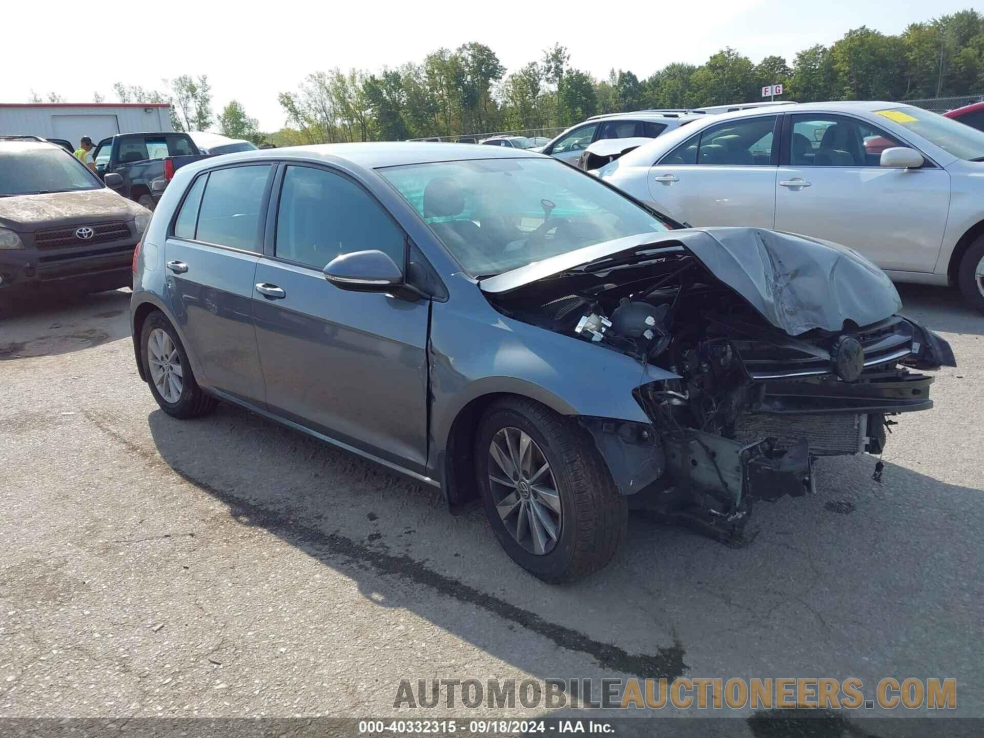 3VW217AU7FM037114 VOLKSWAGEN GOLF 2015