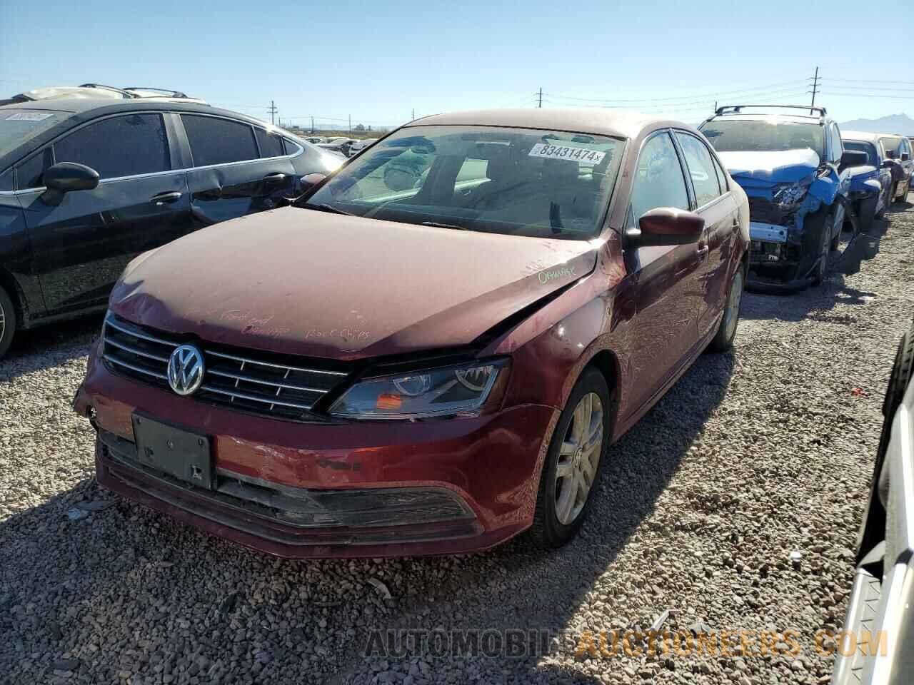 3VW2B7AJ1JM224327 VOLKSWAGEN JETTA 2018