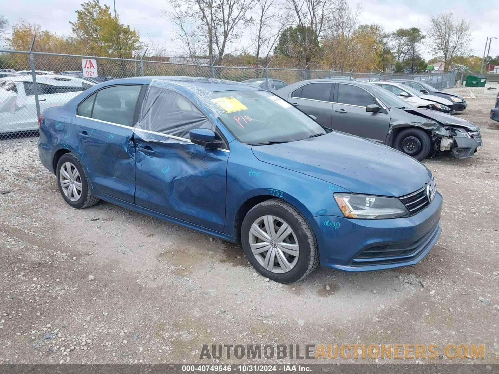 3VW2B7AJ5HM342200 VOLKSWAGEN JETTA 2017