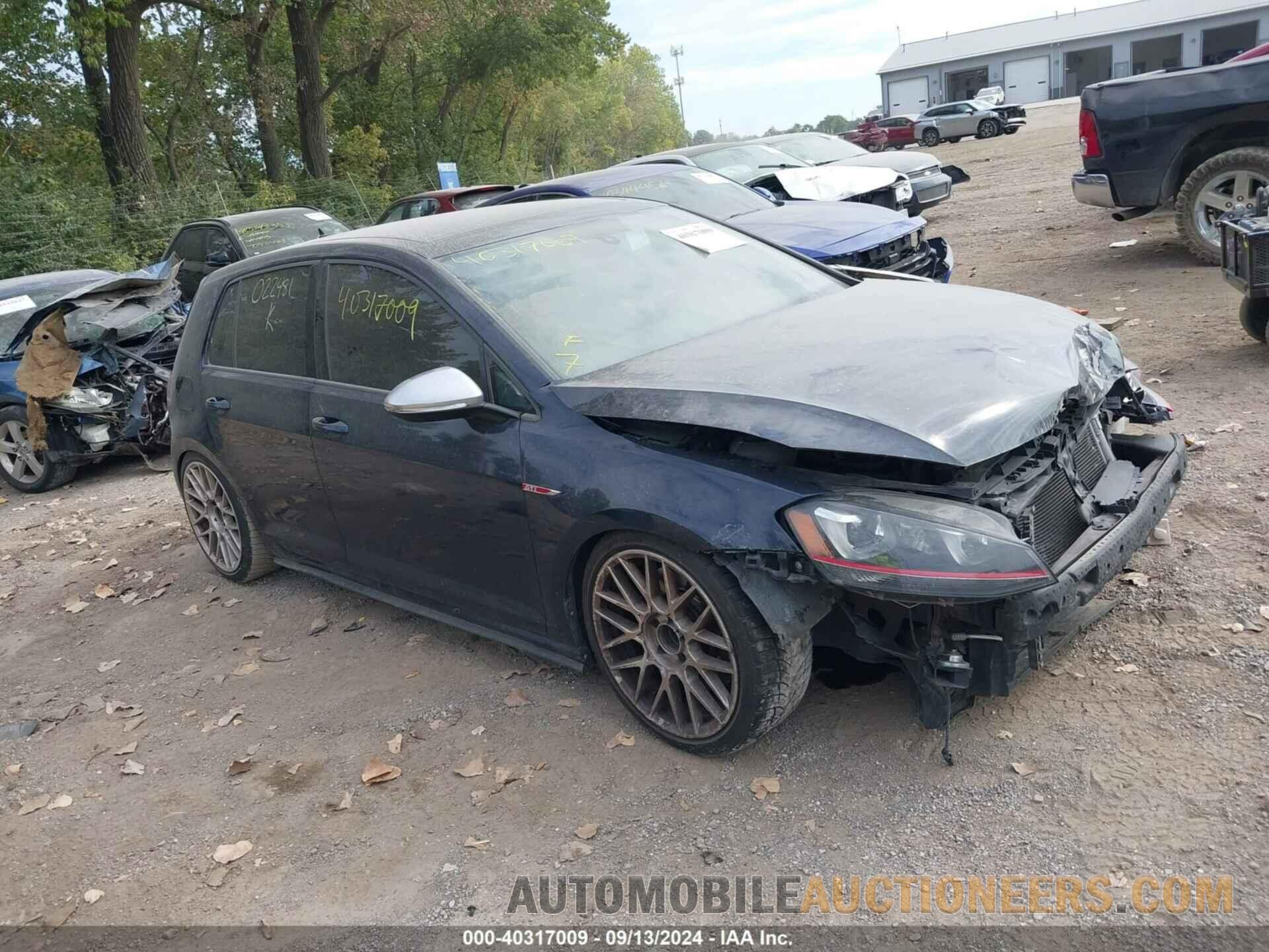 3VW447AU1GM022481 VOLKSWAGEN GOLF GTI 2016