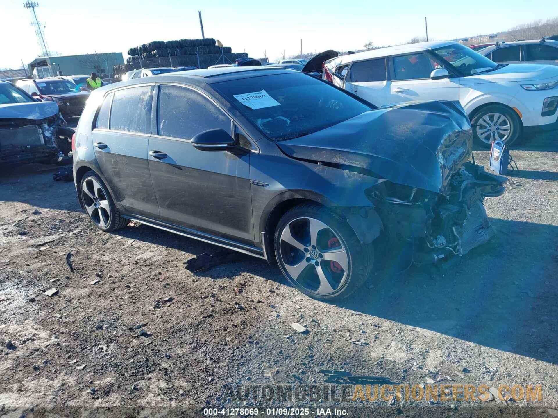 3VW447AU1GM066707 VOLKSWAGEN GOLF GTI 2016