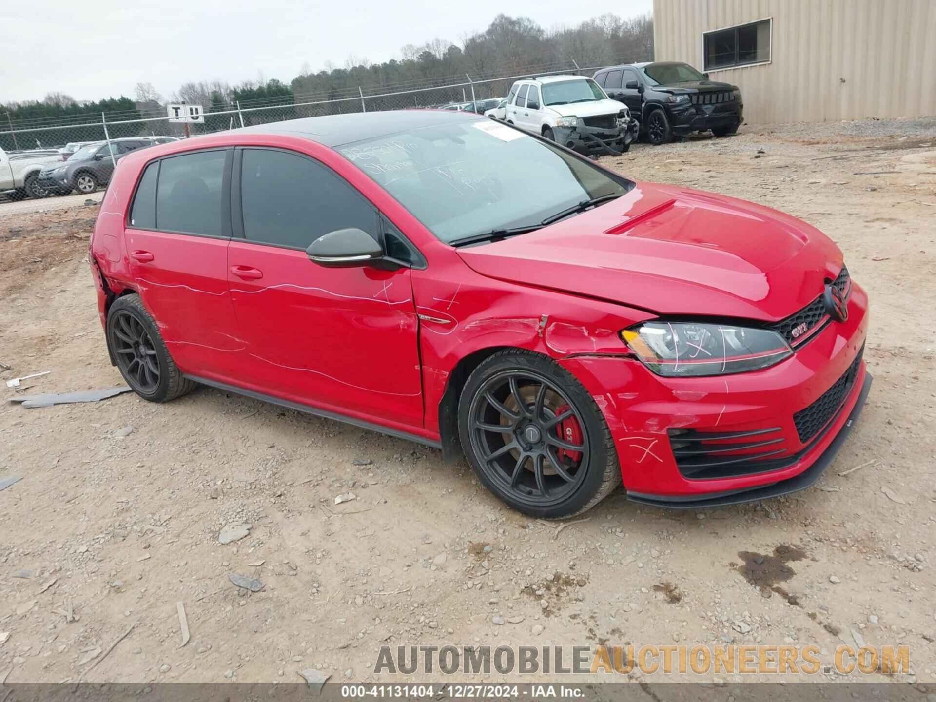 3VW447AU4HM011573 VOLKSWAGEN GOLF GTI 2017