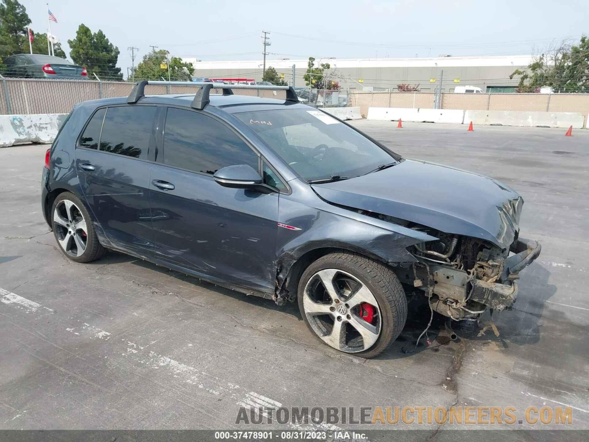 3VW447AU4JM263149 VOLKSWAGEN GOLF GTI 2018