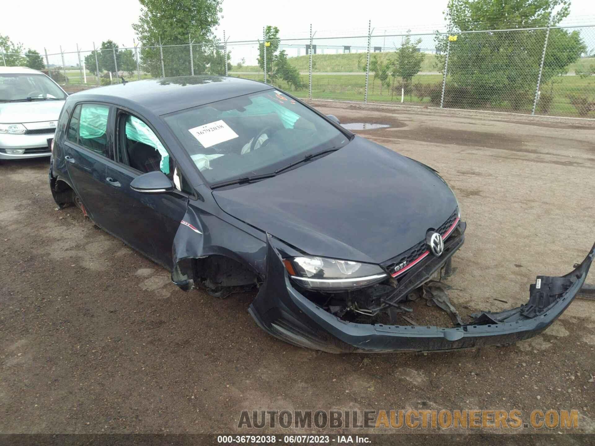 3VW447AU4JM265841 VOLKSWAGEN GOLF GTI 2018