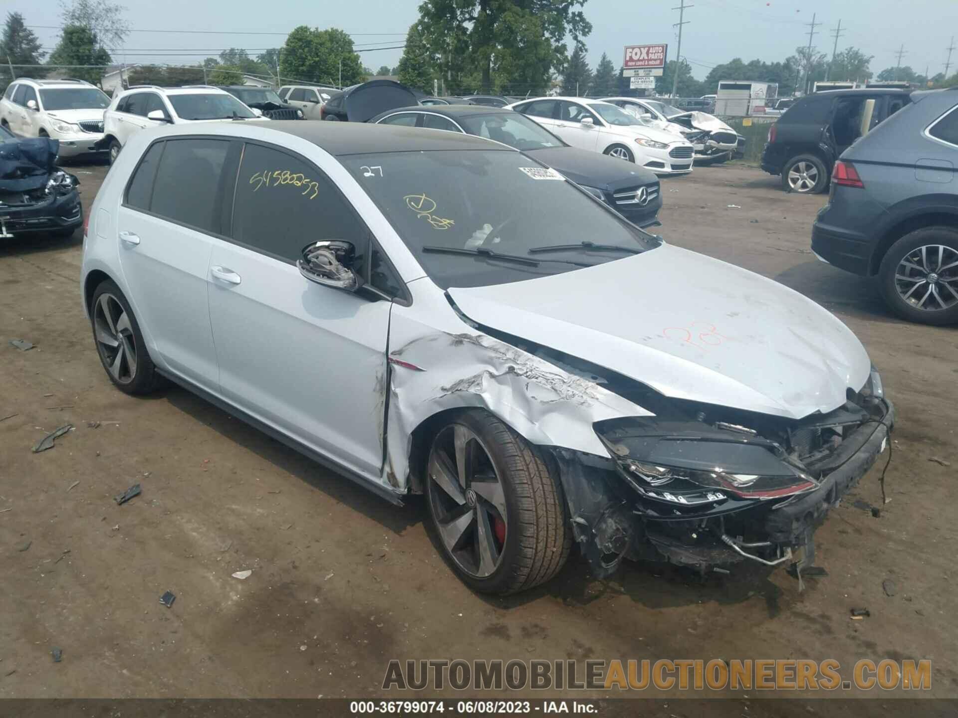 3VW447AU5JM258414 VOLKSWAGEN GOLF GTI 2018