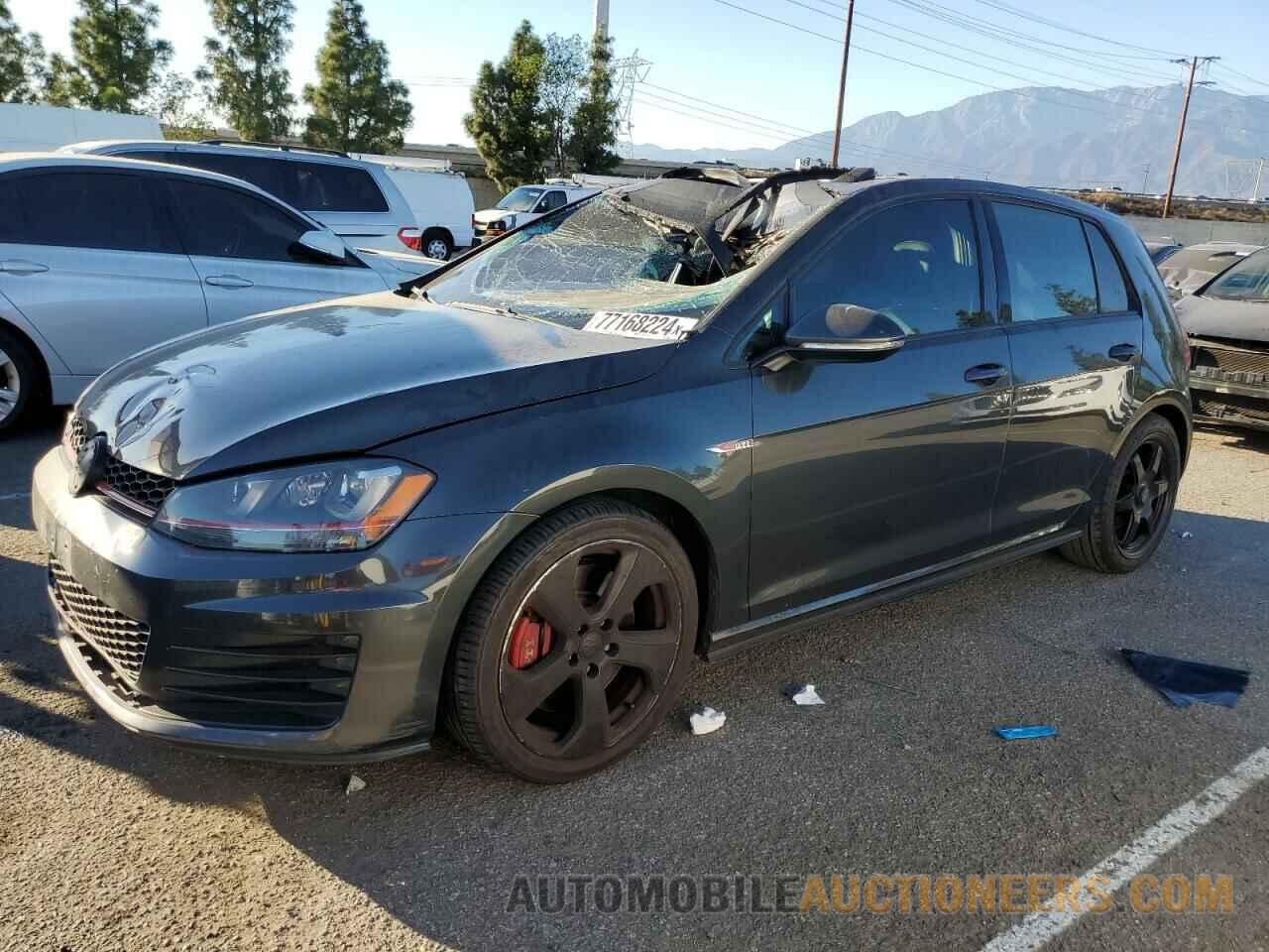 3VW447AU7GM008911 VOLKSWAGEN GTI 2016