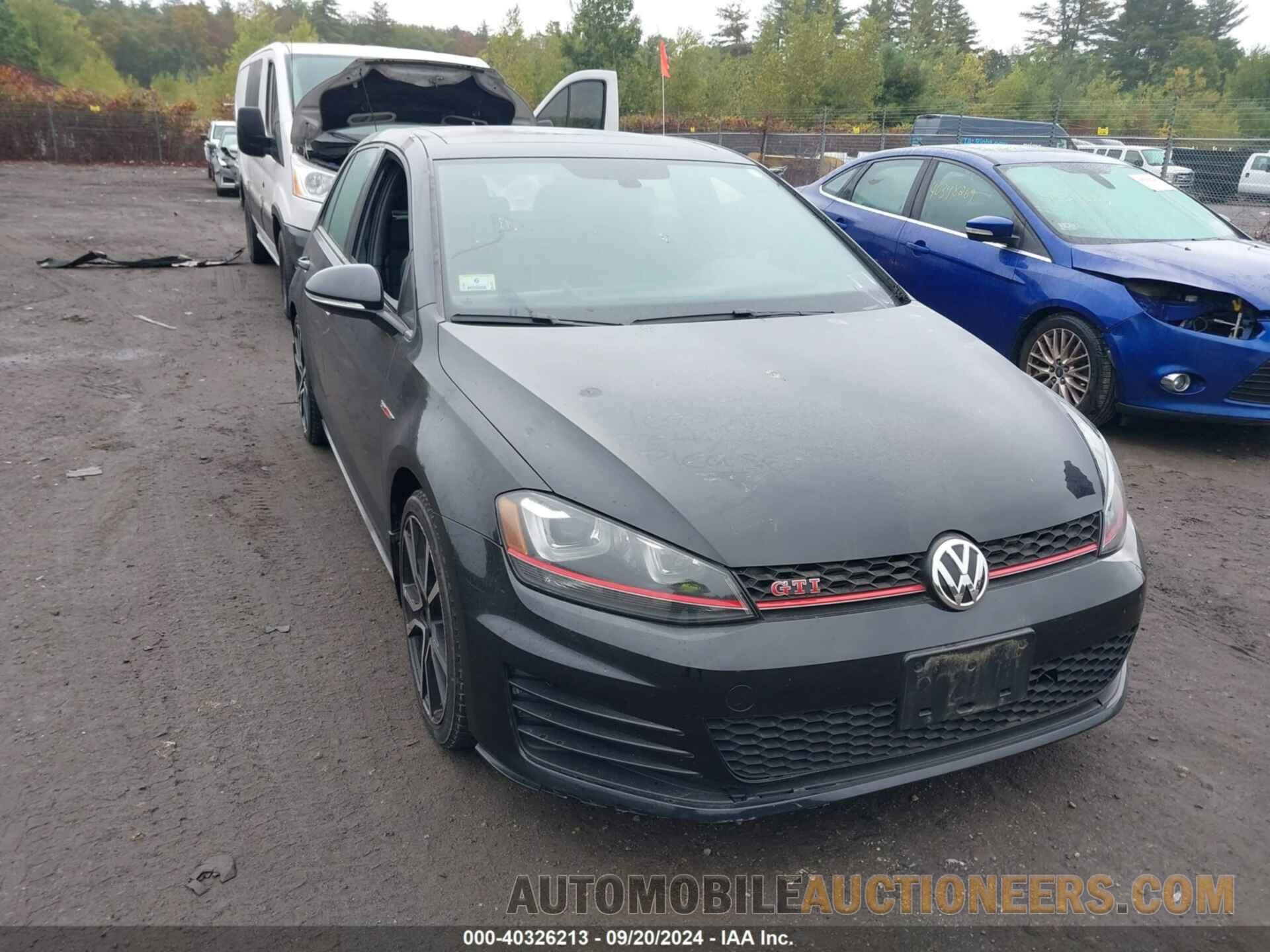 3VW447AU8HM064616 VOLKSWAGEN GOLF GTI 2017