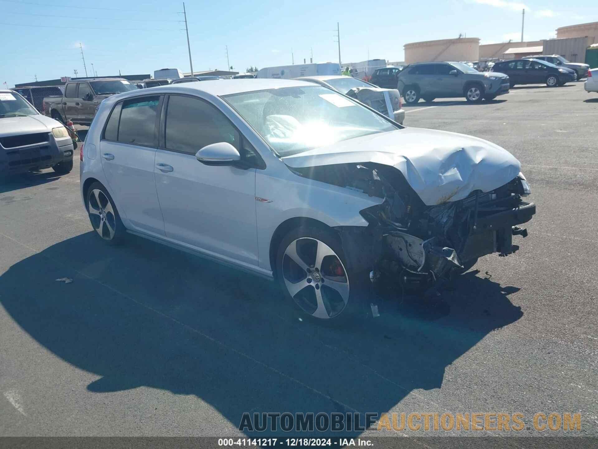 3VW447AU9JM278732 VOLKSWAGEN GOLF GTI 2018