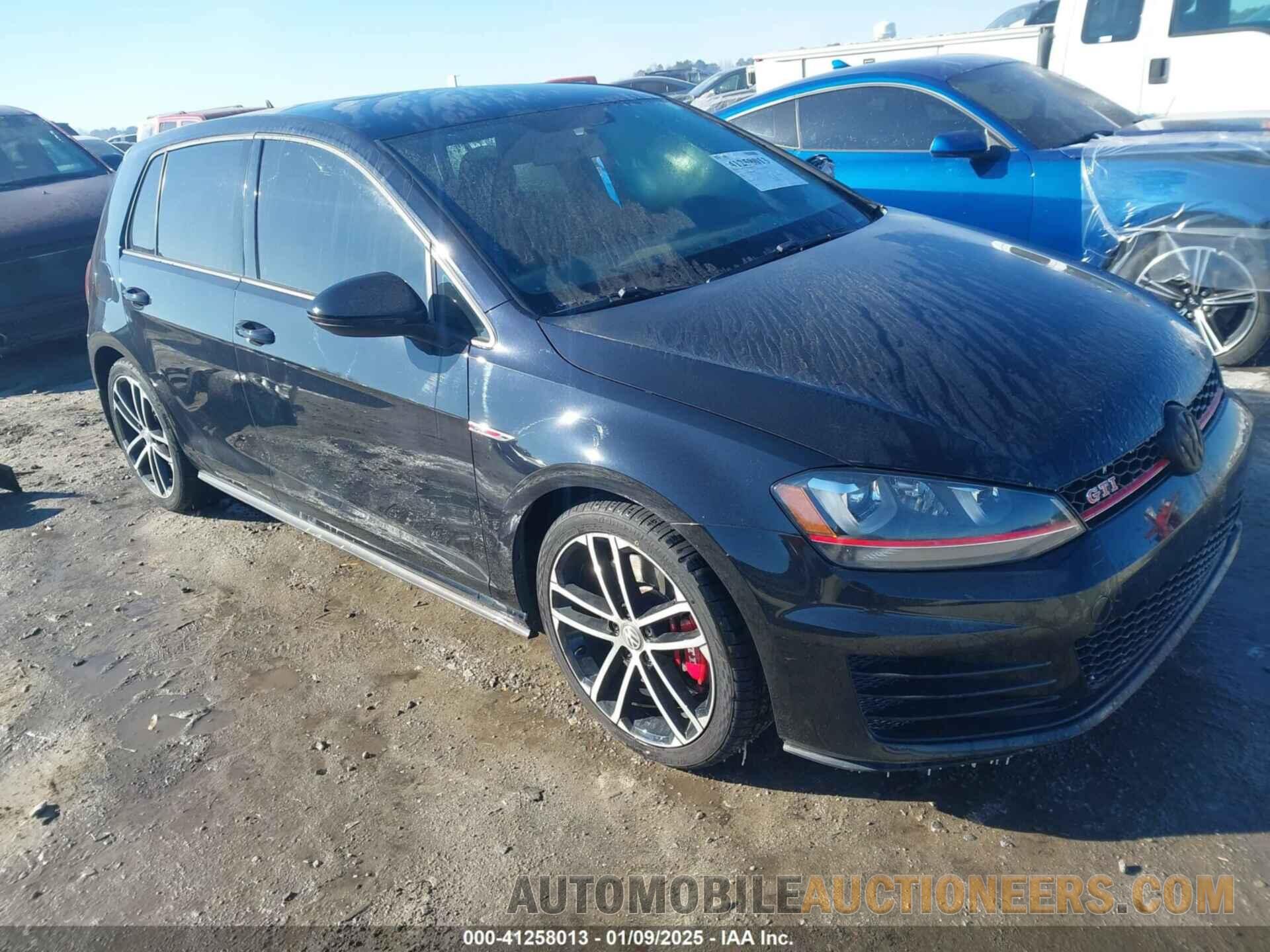 3VW447AUXHM031620 VOLKSWAGEN GOLF GTI 2017