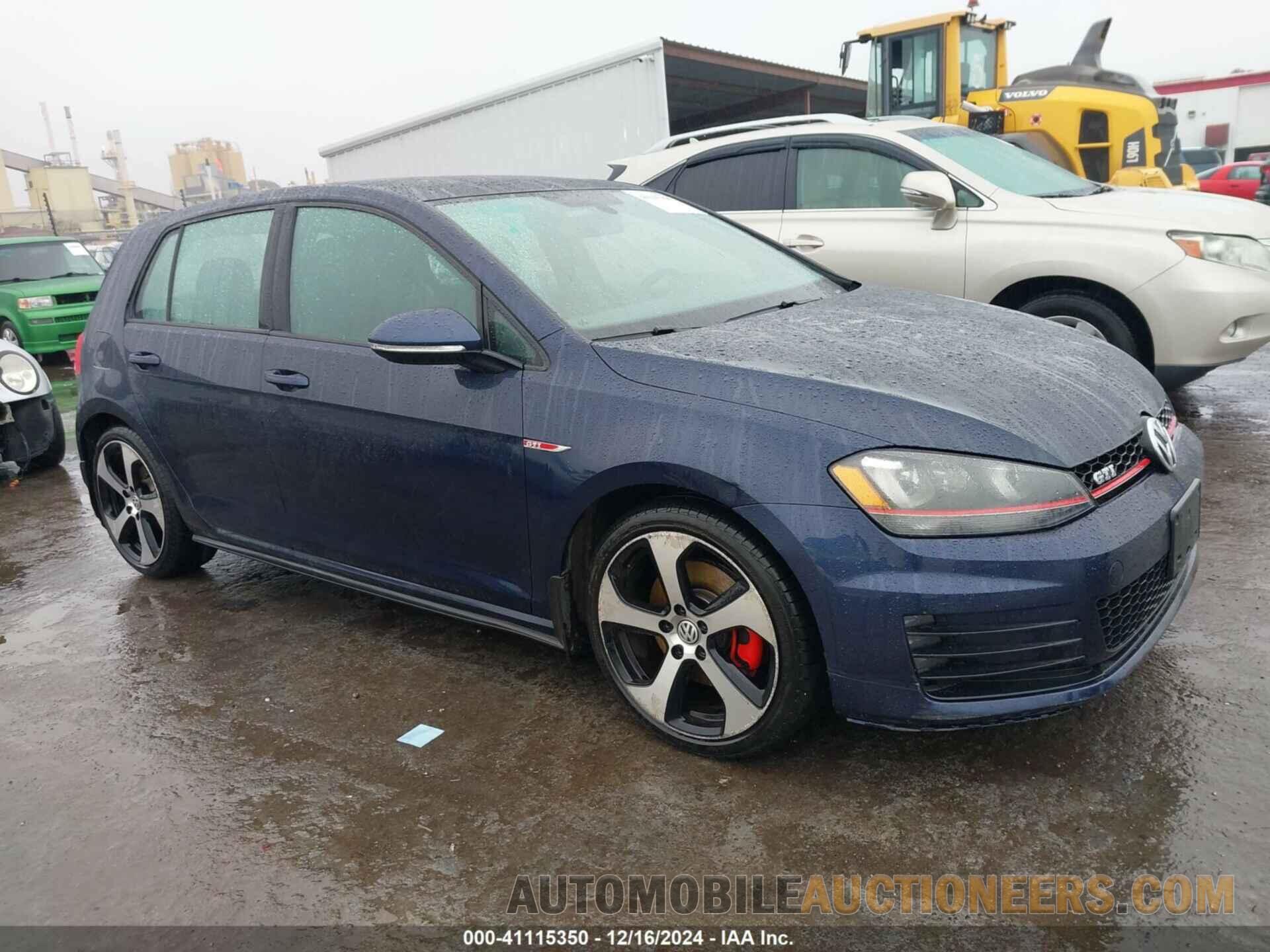 3VW4T7AU0FM090756 VOLKSWAGEN GOLF GTI 2015