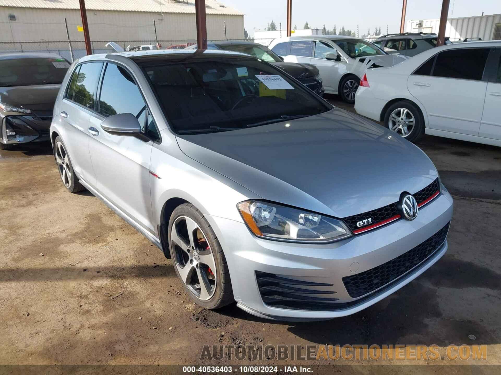 3VW4T7AU2FM049481 VOLKSWAGEN GOLF GTI 2015