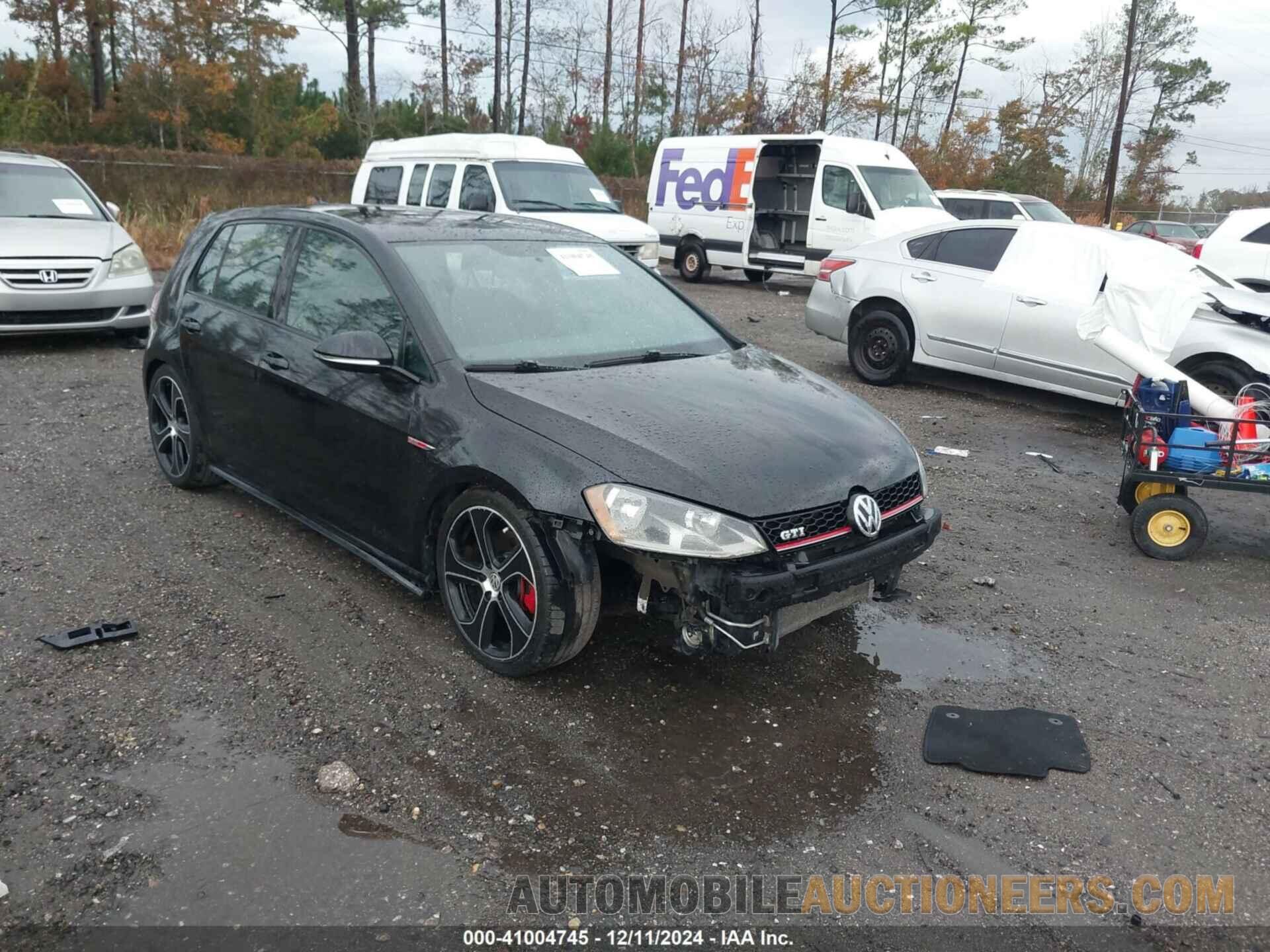 3VW4T7AU4FM098195 VOLKSWAGEN GOLF GTI 2015