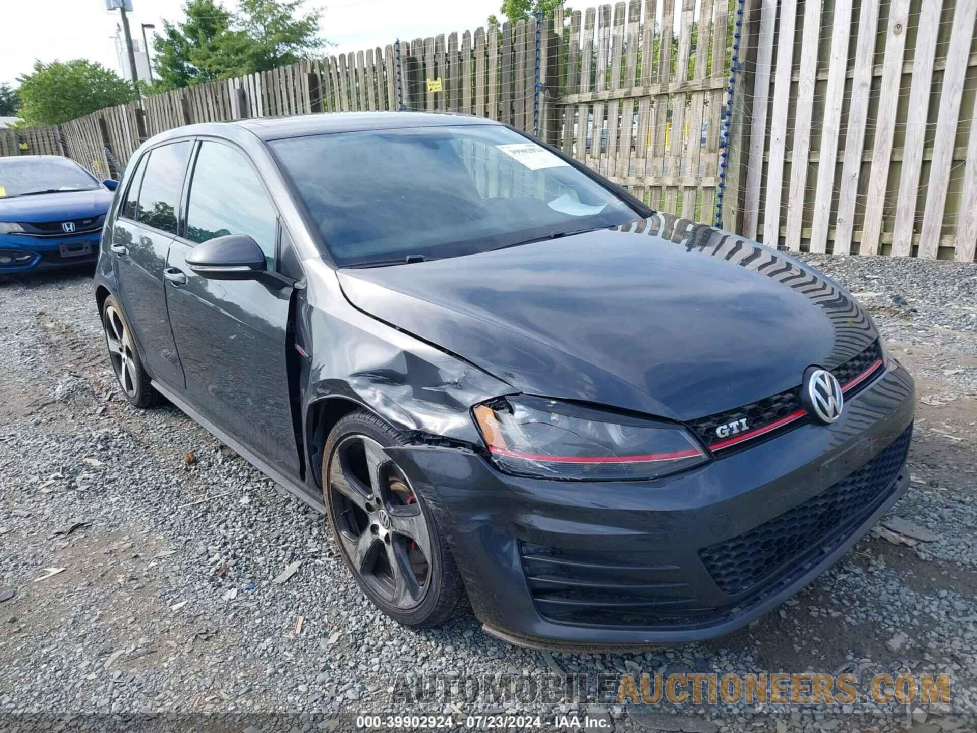 3VW4T7AU4FM102861 VOLKSWAGEN GTI 2015