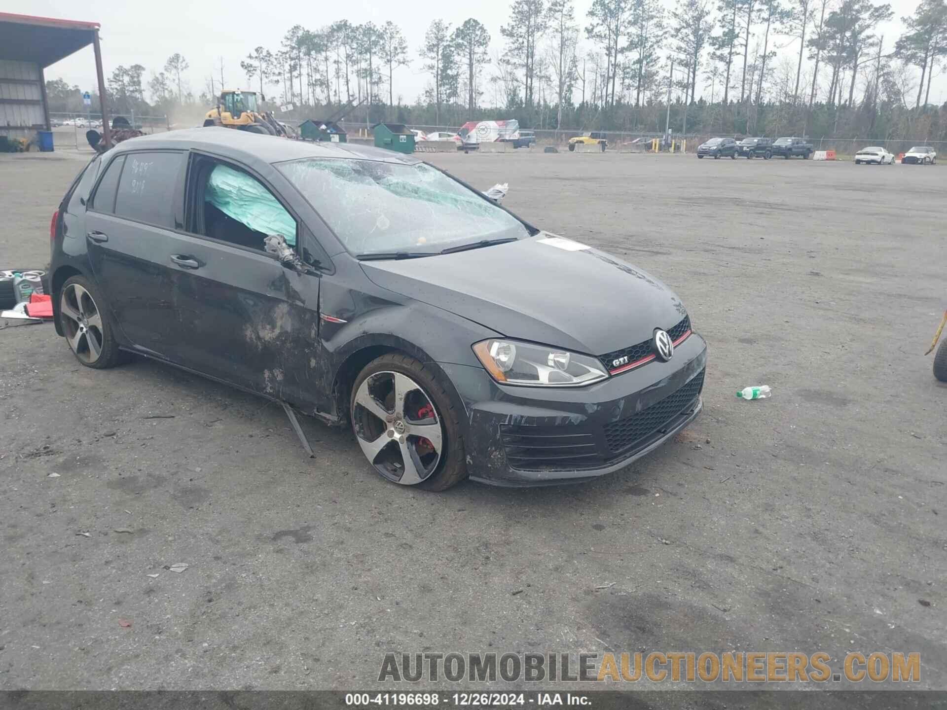 3VW4T7AU6GM039019 VOLKSWAGEN GOLF GTI 2016