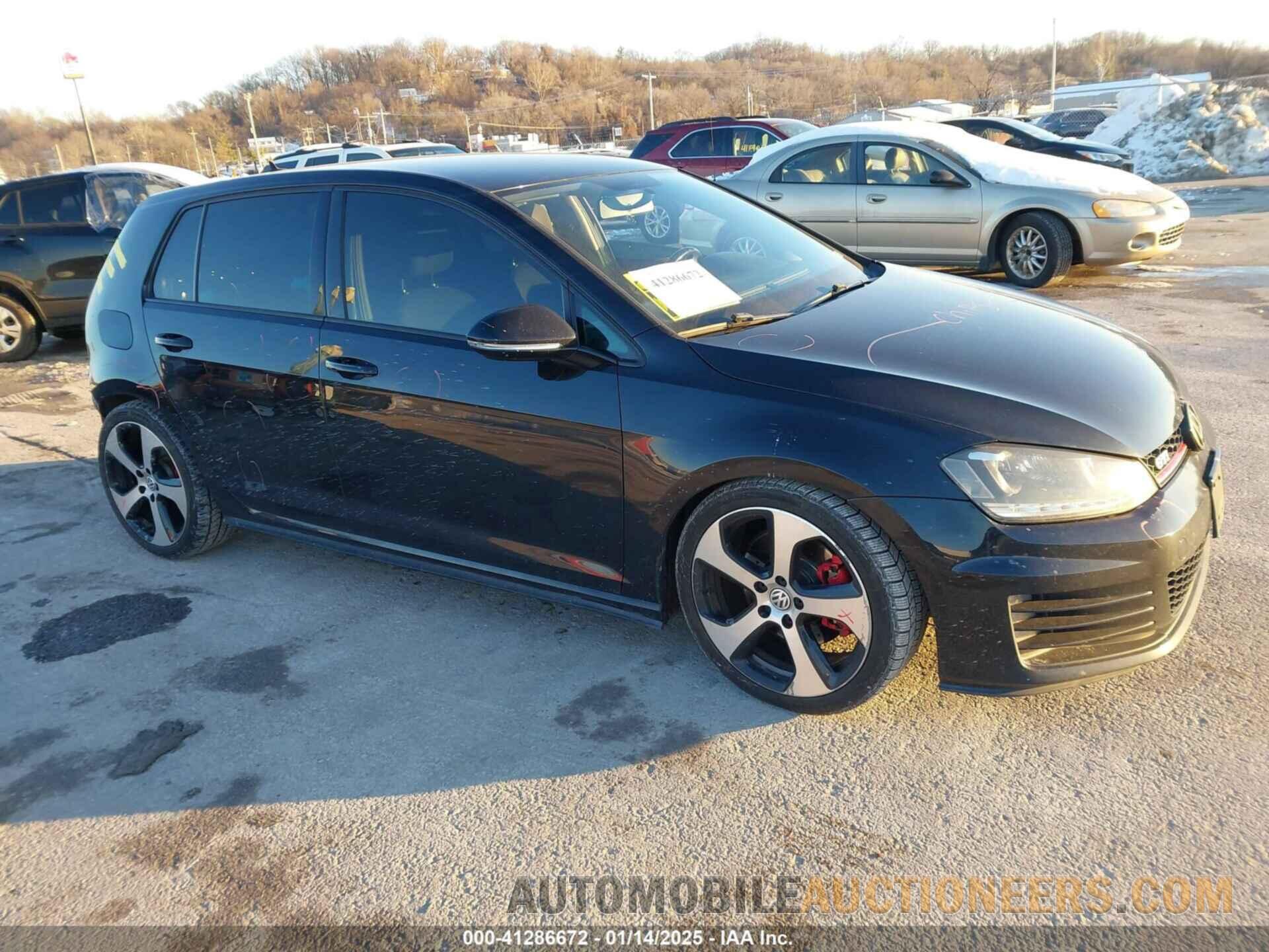 3VW4T7AUXFM033450 VOLKSWAGEN GOLF GTI 2015