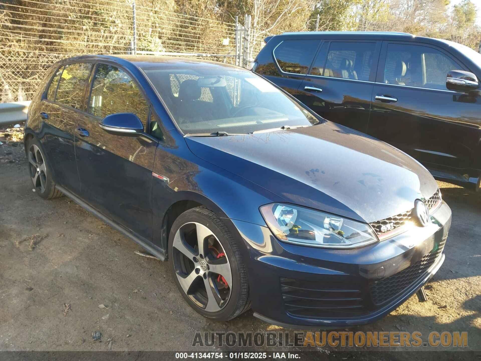 3VW4T7AUXGM026855 VOLKSWAGEN GOLF GTI 2016