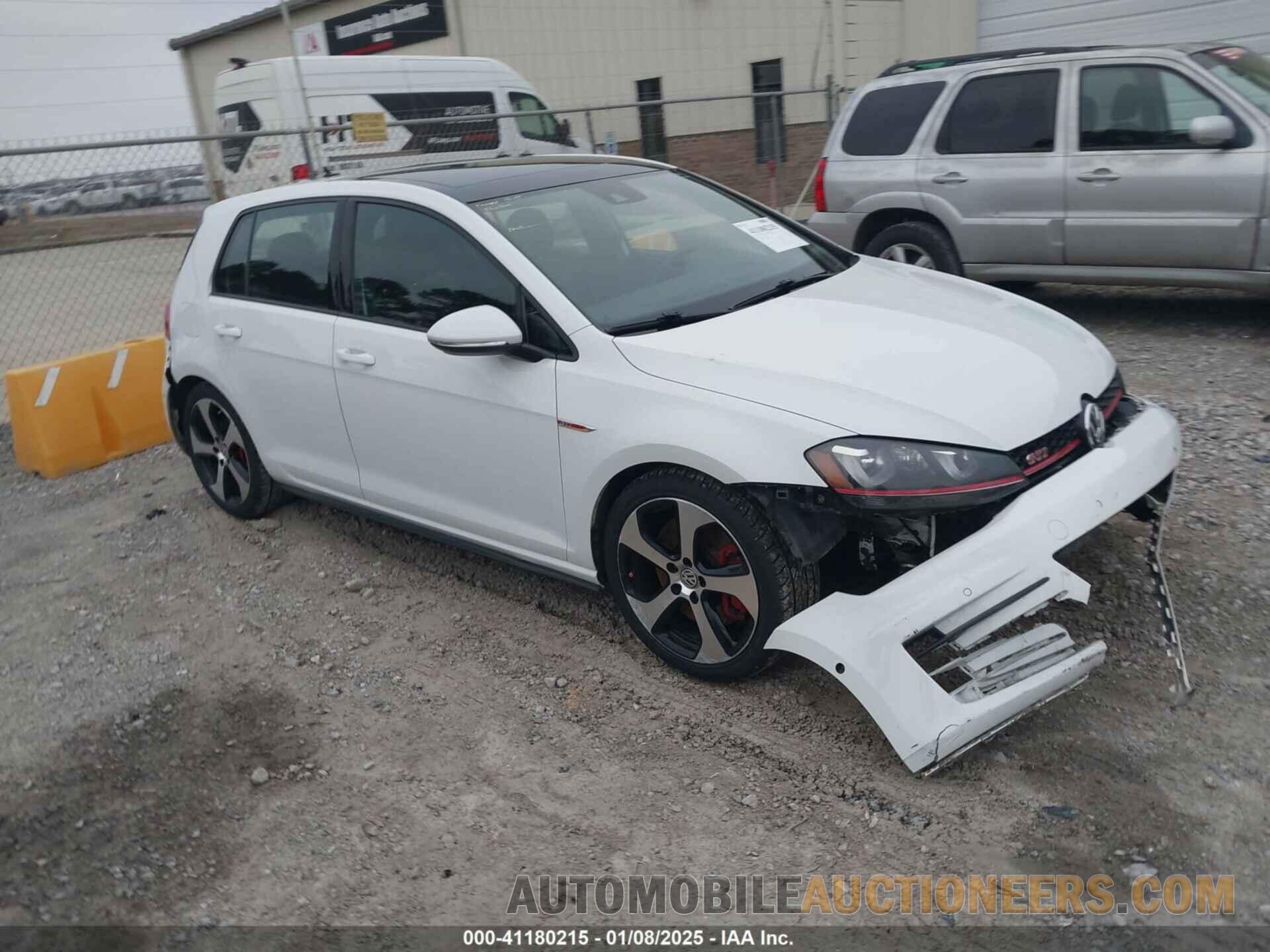 3VW547AU1GM023568 VOLKSWAGEN GOLF GTI 2016