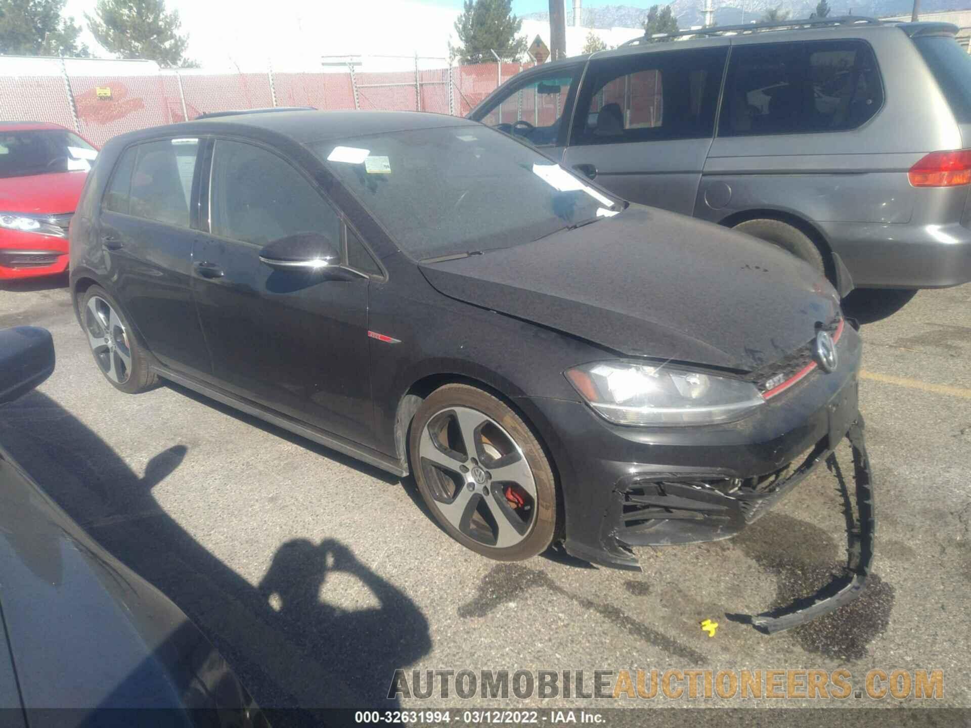 3VW547AU1JM297537 VOLKSWAGEN GOLF GTI 2018