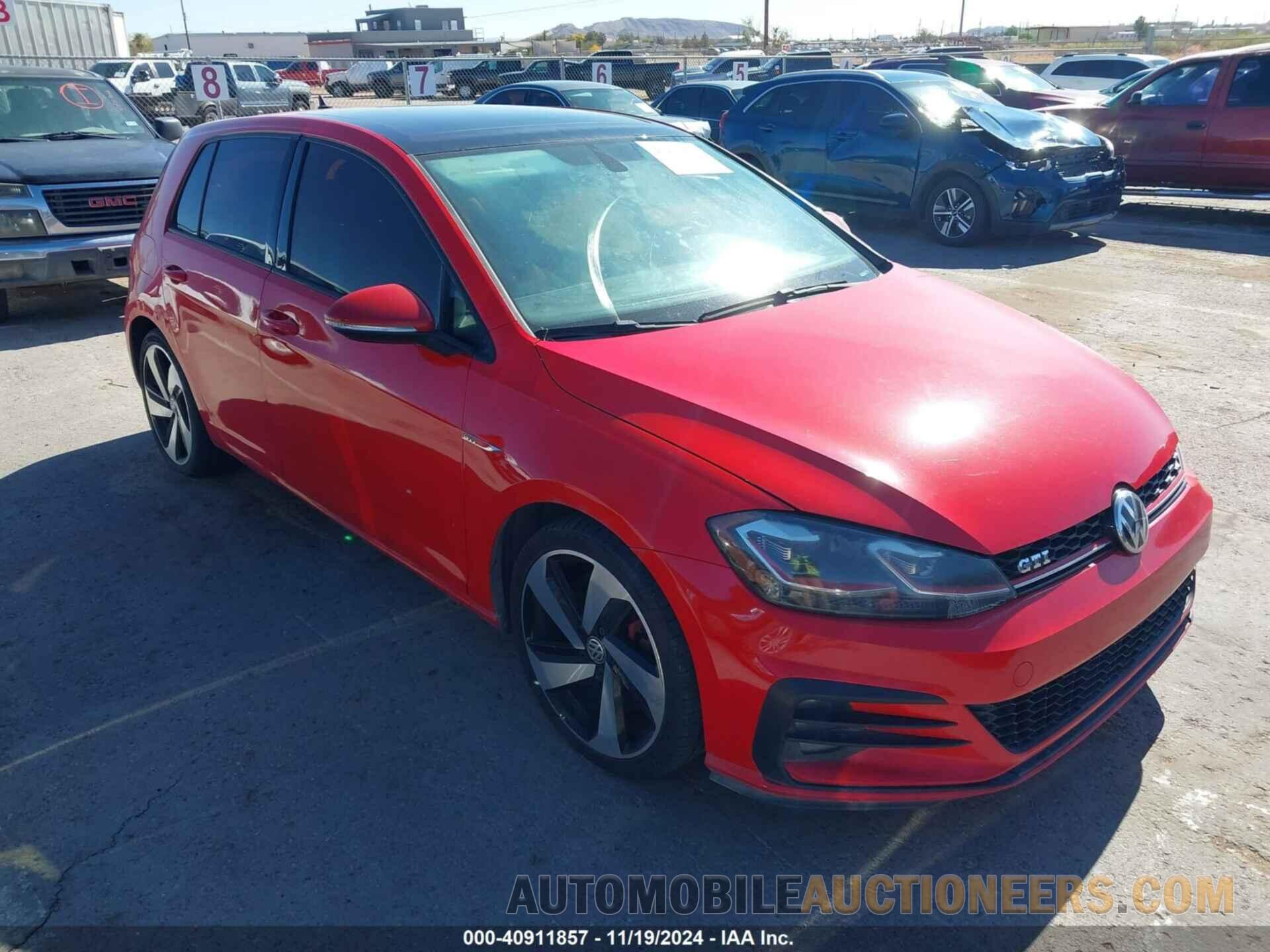 3VW547AU3JM295868 VOLKSWAGEN GOLF GTI 2018