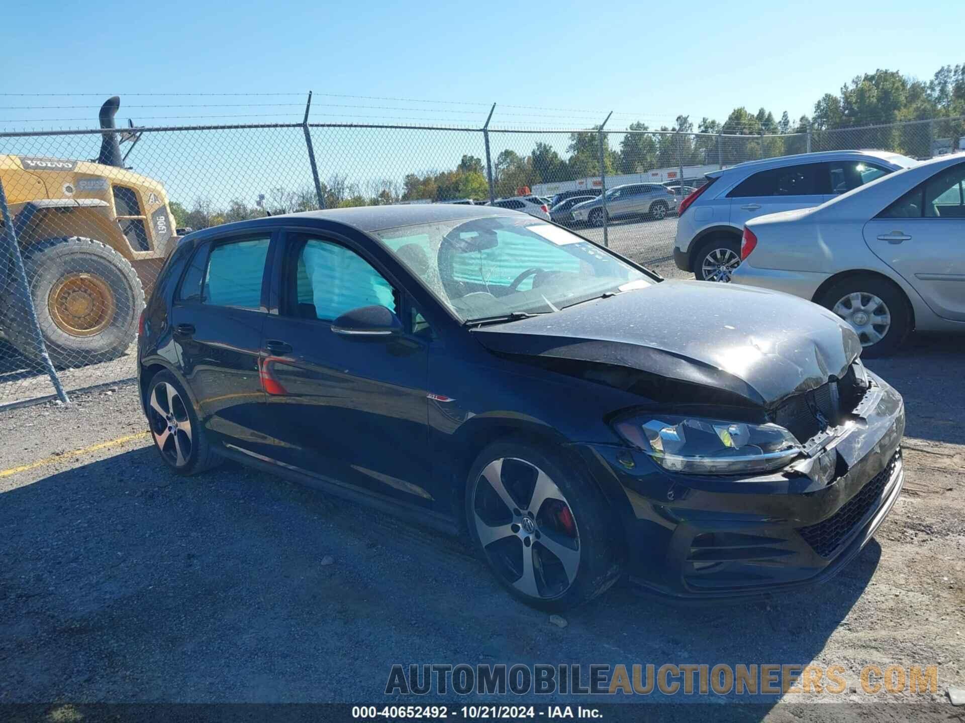 3VW547AU3JM296762 VOLKSWAGEN GOLF GTI 2018