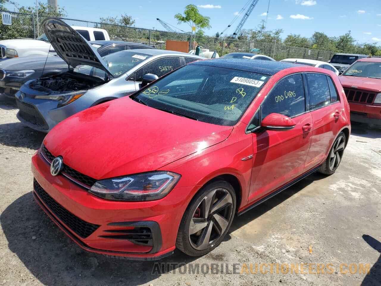 3VW547AU4JM252527 VOLKSWAGEN GTI 2018