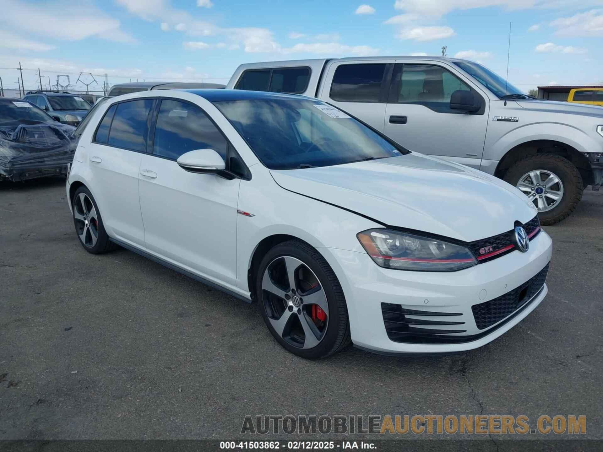 3VW547AU6FM104791 VOLKSWAGEN GOLF GTI 2015