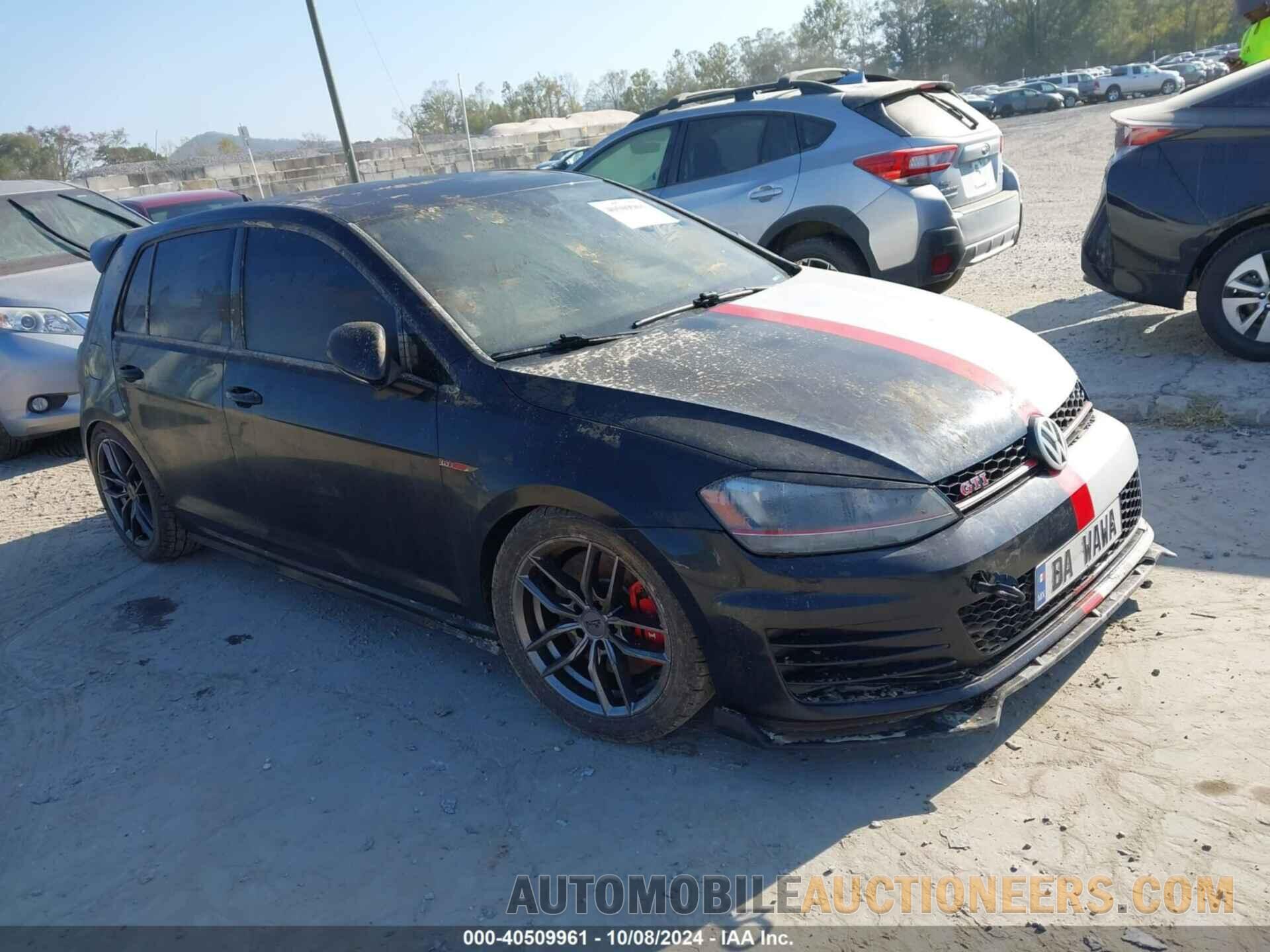 3VW547AU6GM069476 VOLKSWAGEN GOLF GTI 2016