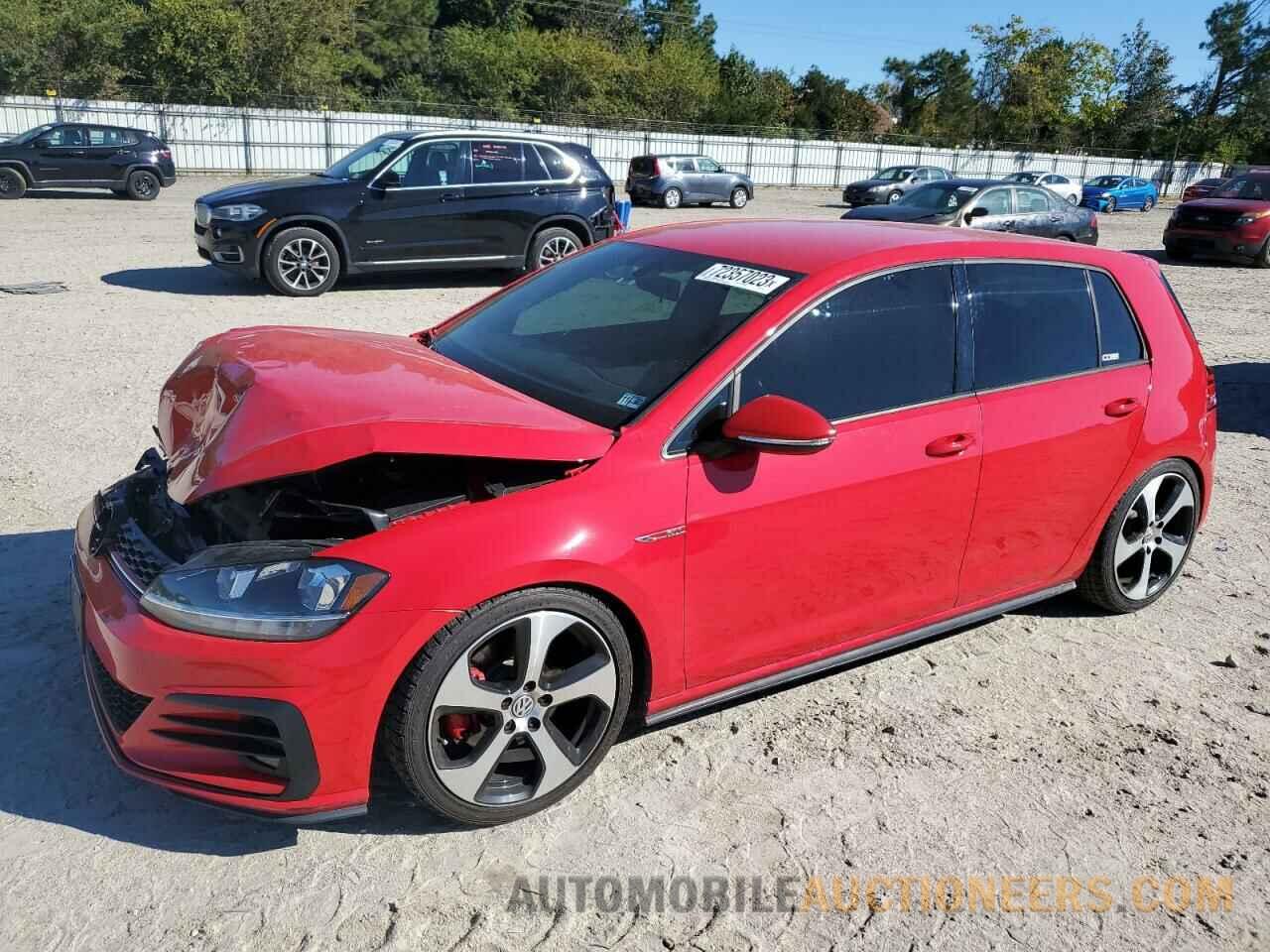 3VW547AU8JM291136 VOLKSWAGEN GTI 2018