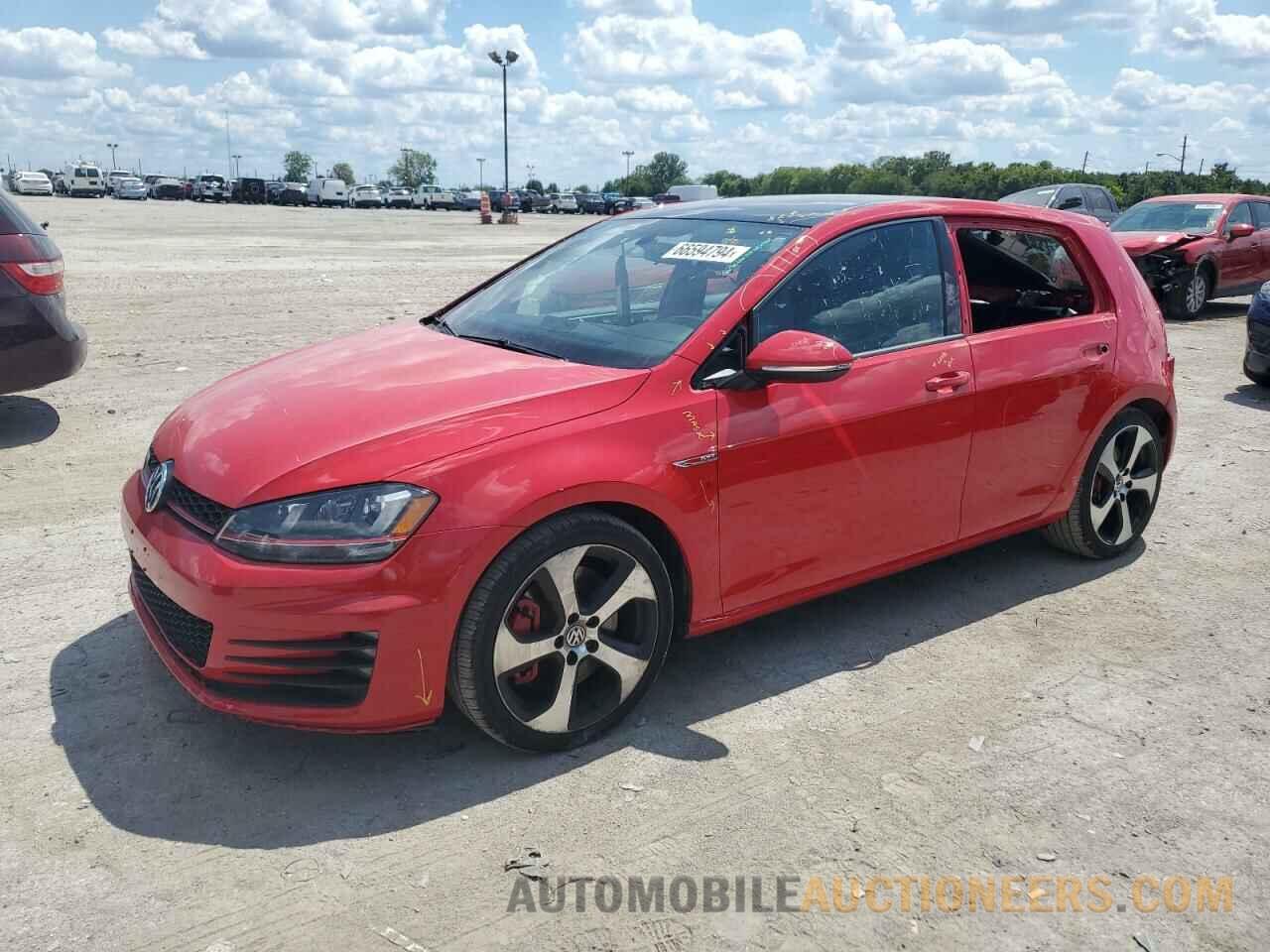 3VW547AUXGM056004 VOLKSWAGEN GTI 2016