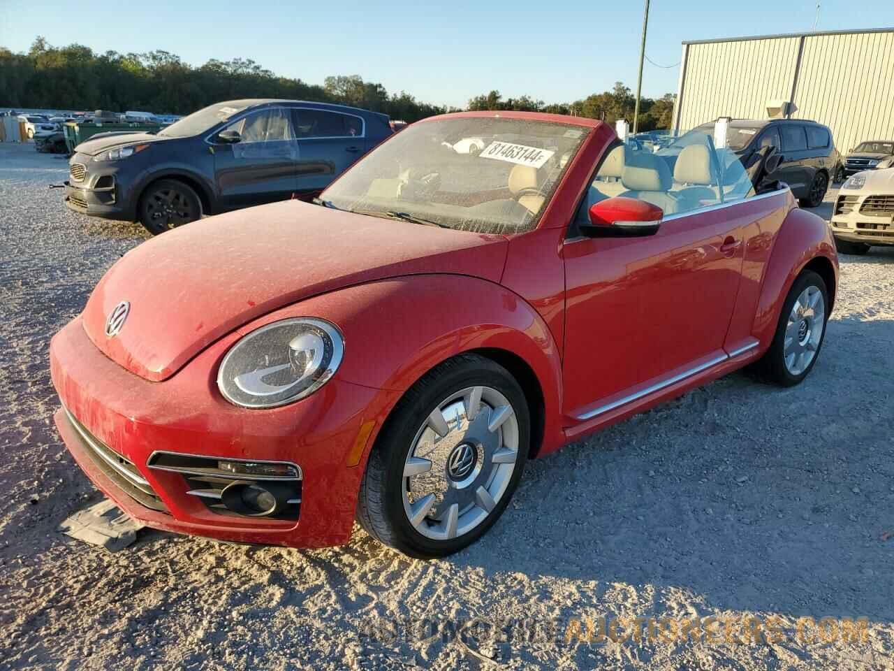 3VW5DAAT1KM510492 VOLKSWAGEN BEETLE 2019