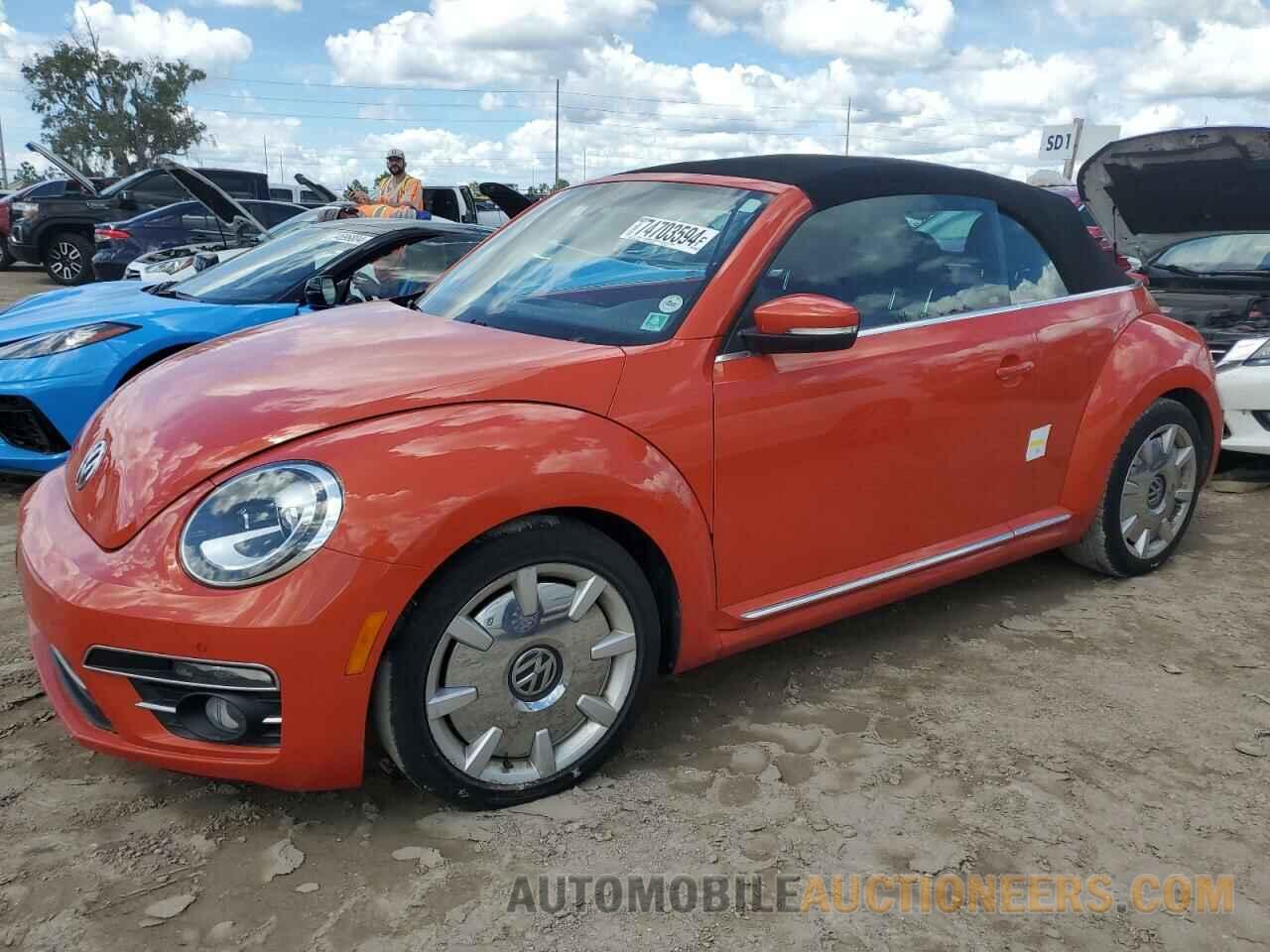 3VW5DAAT3KM510932 VOLKSWAGEN BEETLE 2019