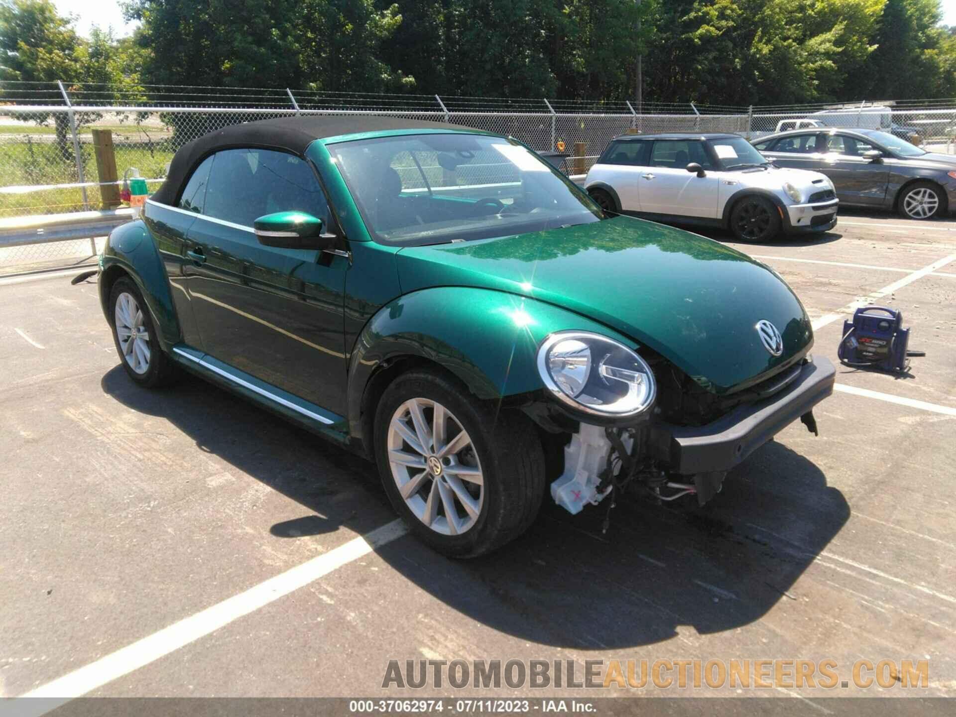 3VW5DAAT4JM506113 VOLKSWAGEN BEETLE CONVERTIBLE 2018