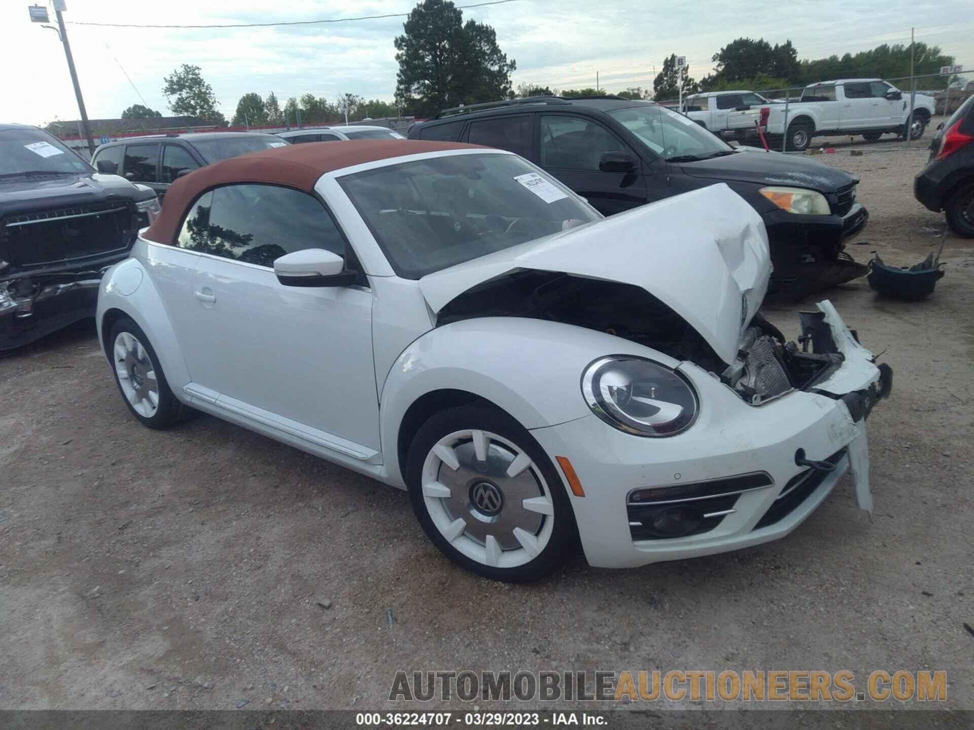 3VW5DAAT7KM508648 VOLKSWAGEN BEETLE CONVERTIBLE 2019