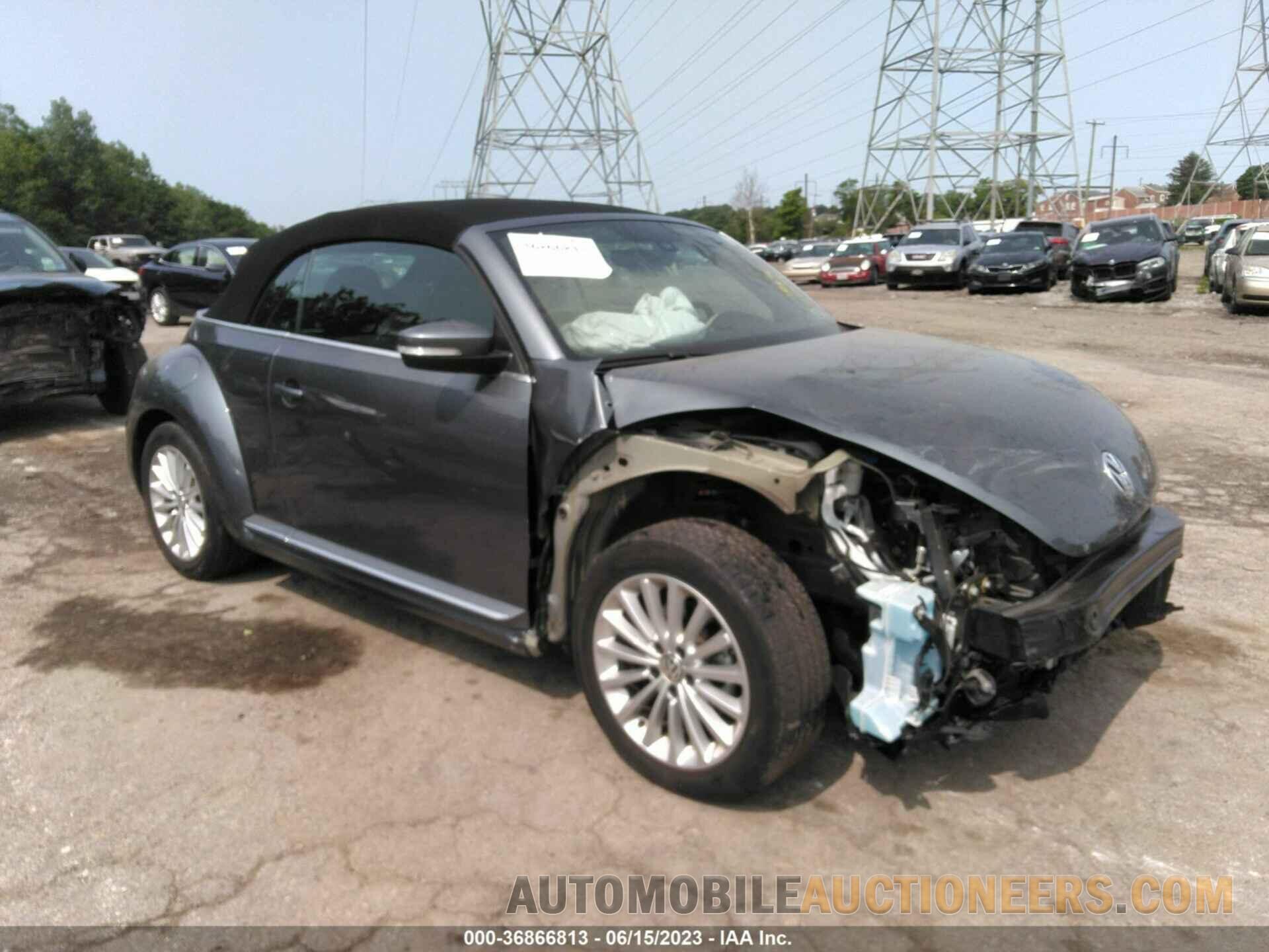 3VW5DAAT8KM501014 VOLKSWAGEN BEETLE CONVERTIBLE 2019