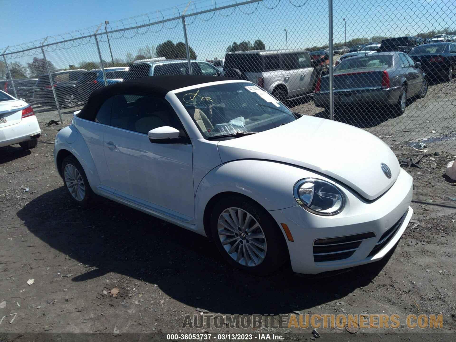 3VW5DAAT8KM504964 VOLKSWAGEN BEETLE CONVERTIBLE 2019