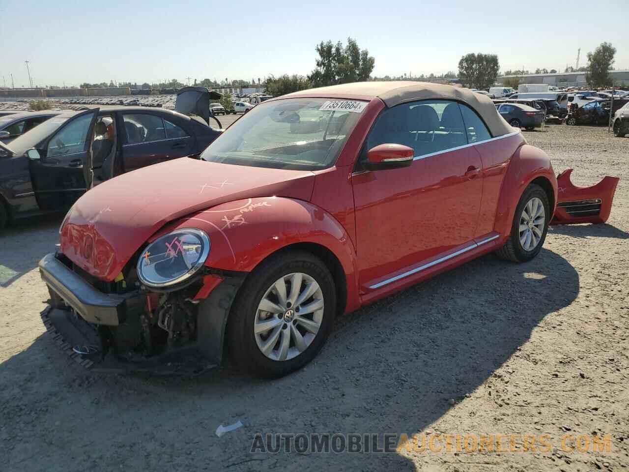 3VW5DAATXKM509132 VOLKSWAGEN BEETLE 2019