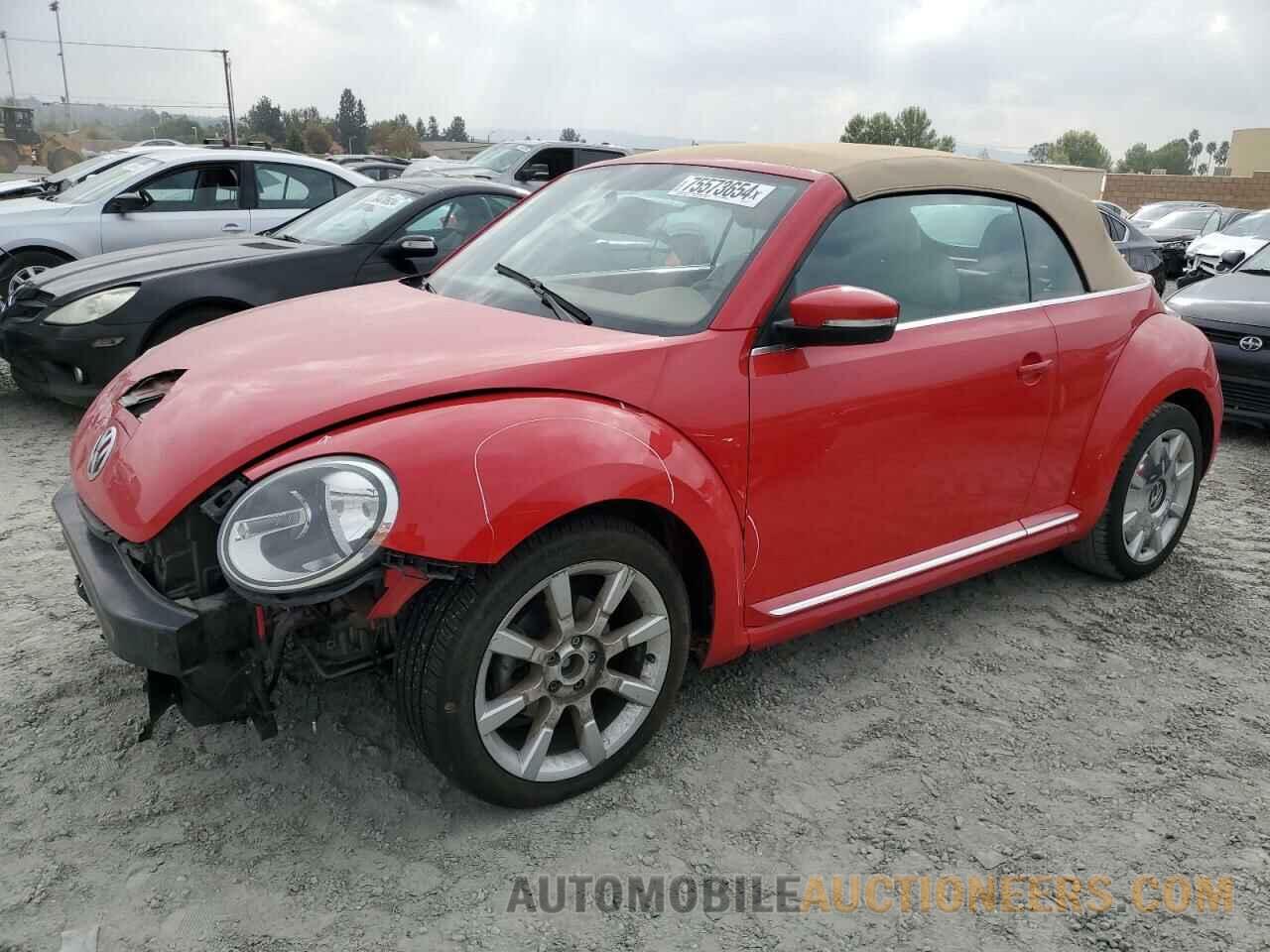 3VW5P7AT1DM802771 VOLKSWAGEN BEETLE 2013