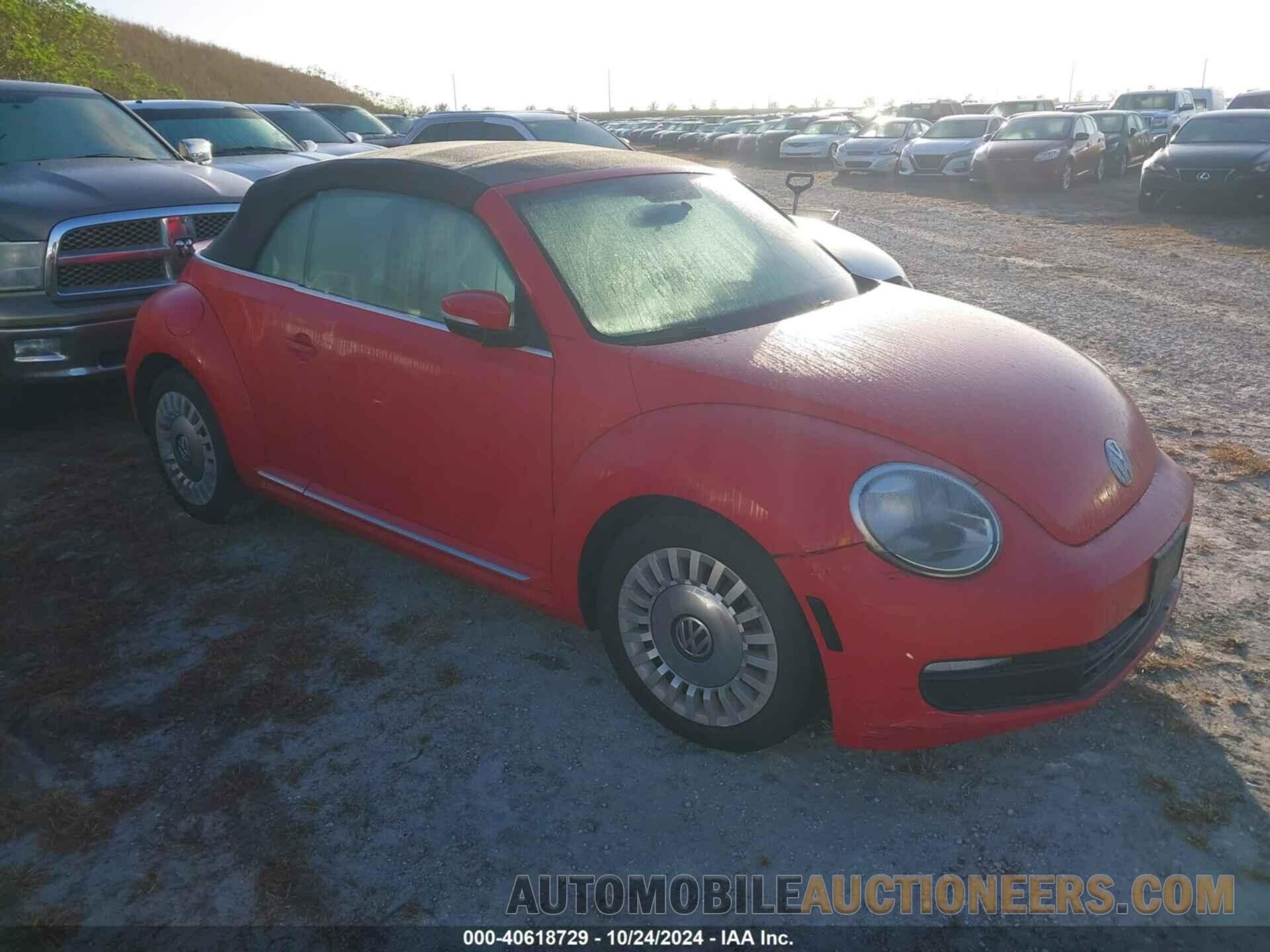 3VW5P7AT1DM825676 VOLKSWAGEN BEETLE 2013